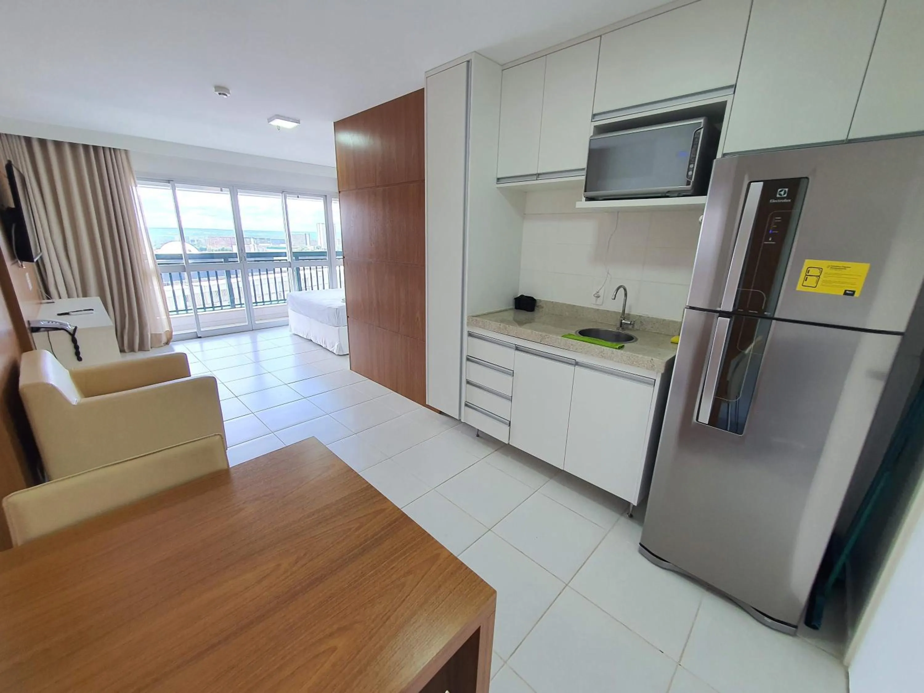 TV and multimedia in Flat Vision Executivo Premium By Rei dos Flats