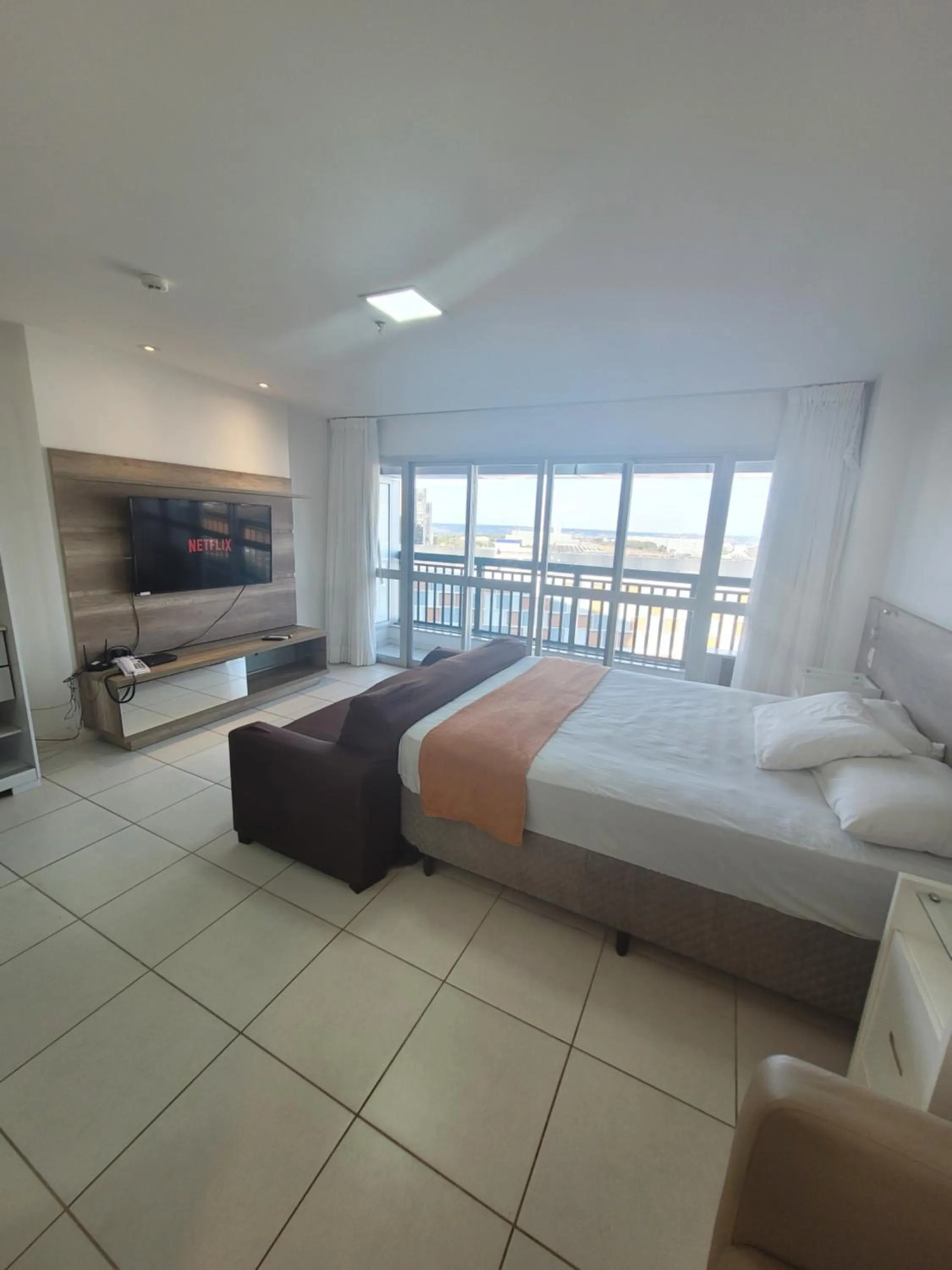 Bed in Flat Vision Executivo Premium By Rei dos Flats