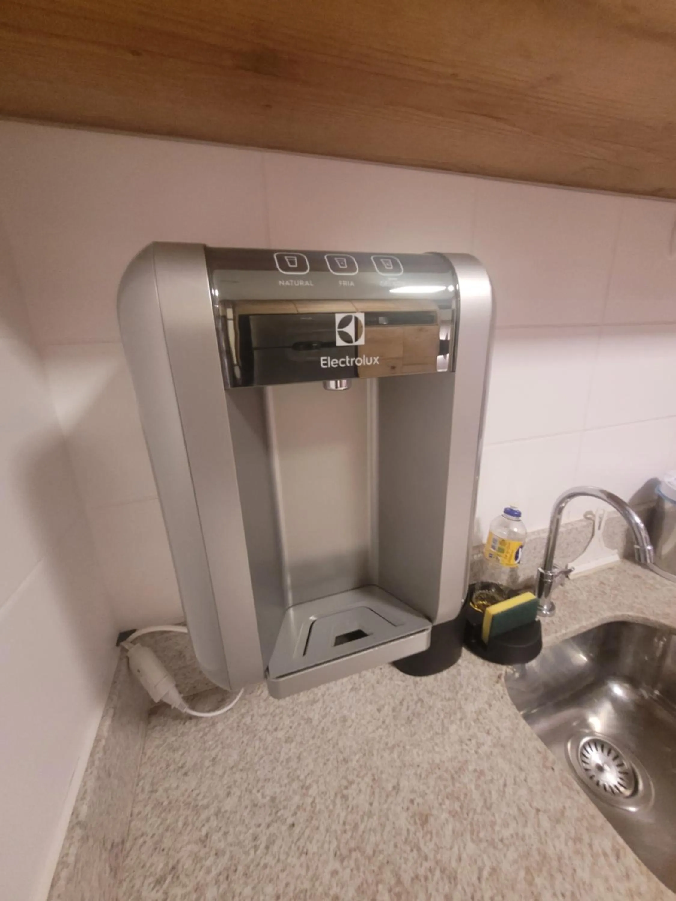 Kitchen or kitchenette in Flat Vision Executivo Premium By Rei dos Flats