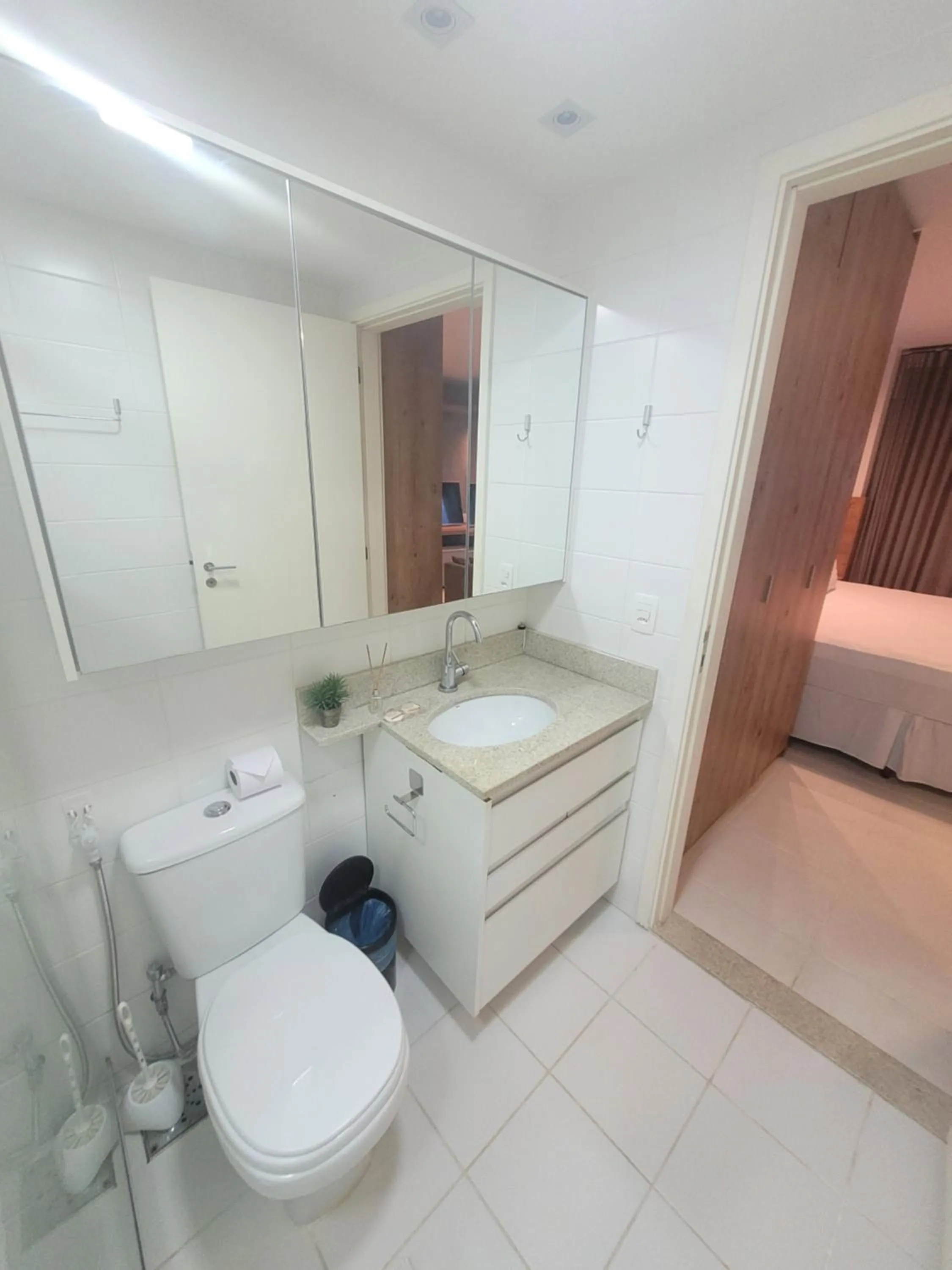 Shower in Flat Vision Executivo Premium By Rei dos Flats