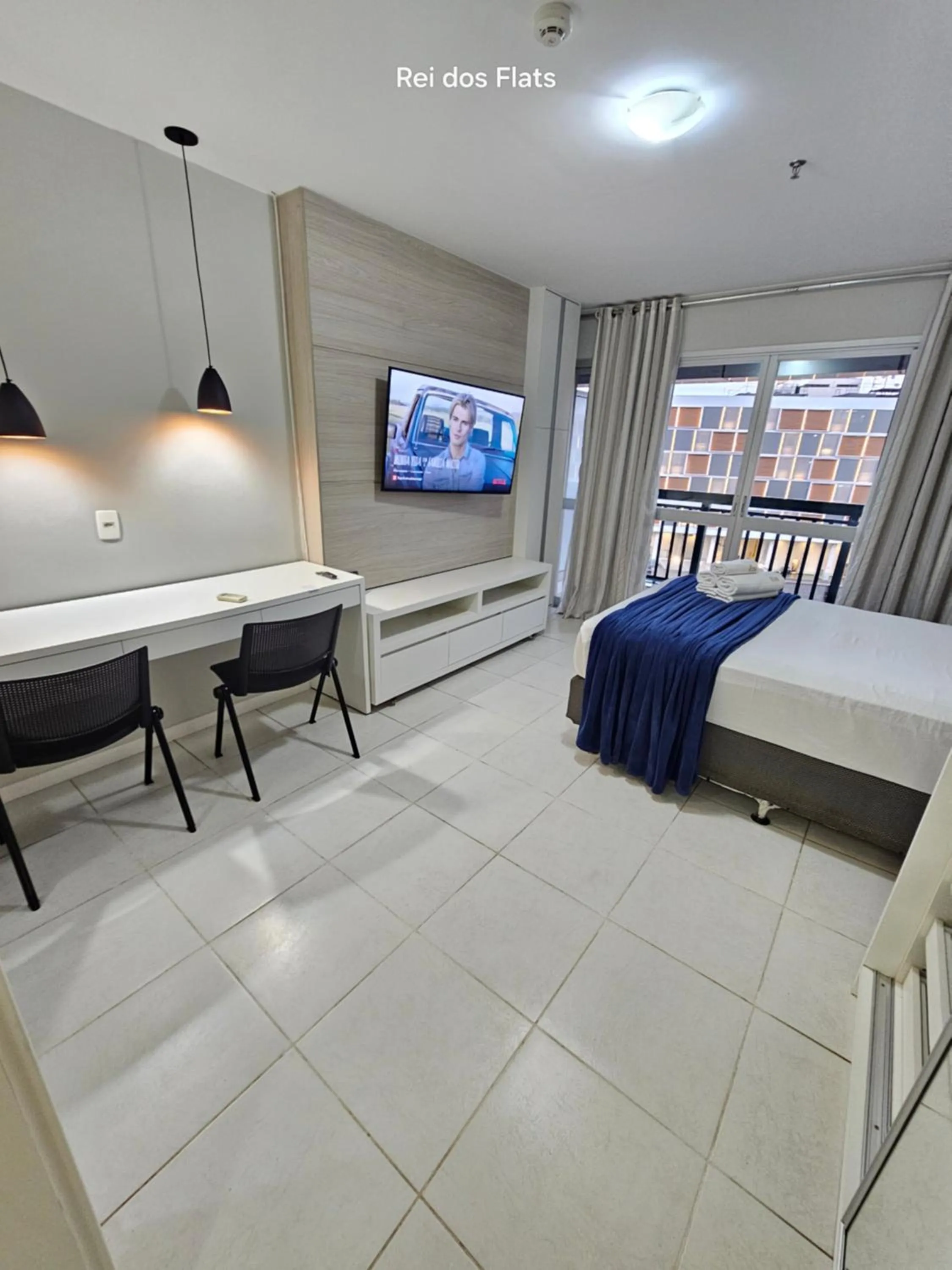 Bedroom in Flat Vision Executivo Premium By Rei dos Flats