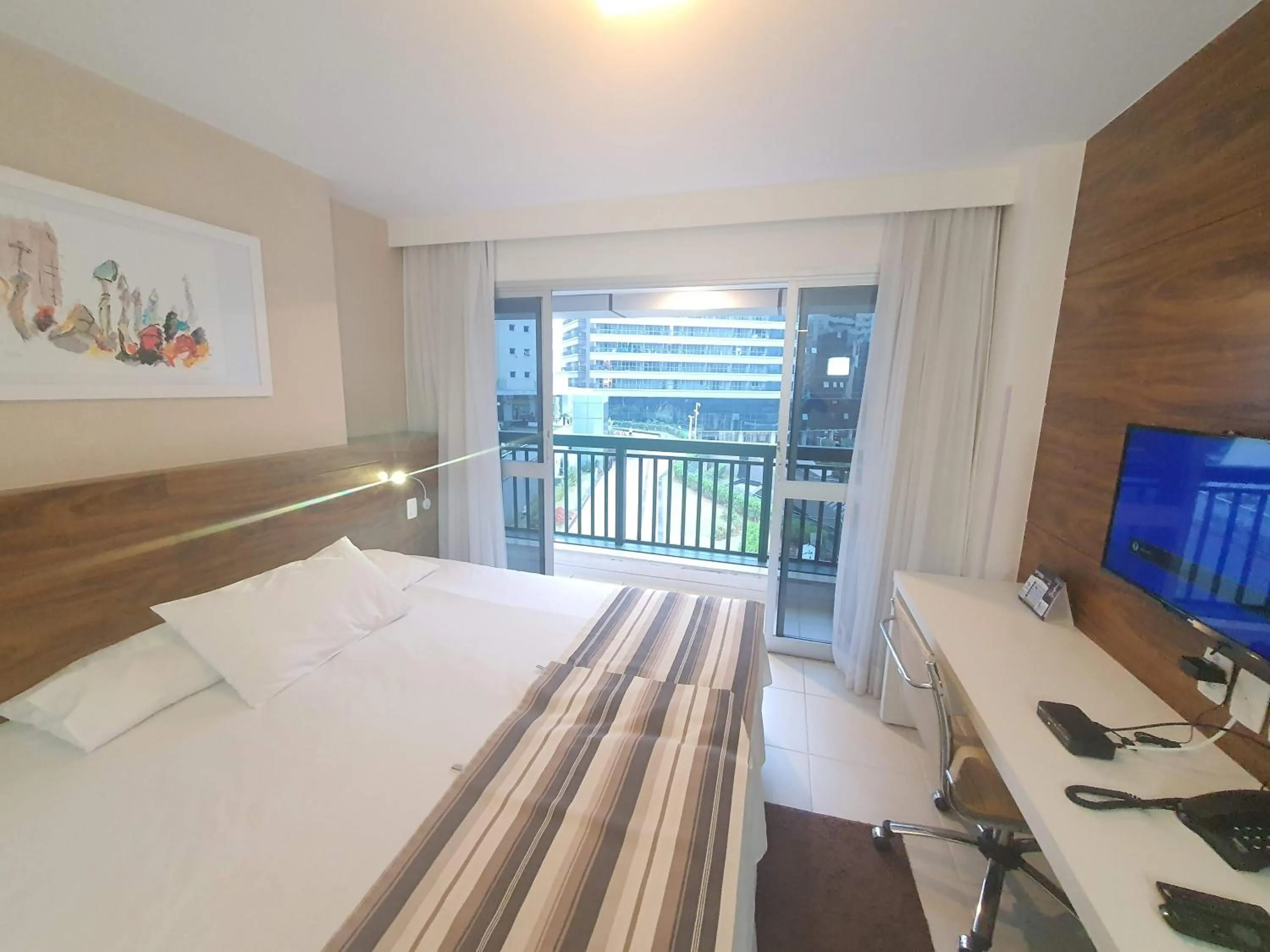 Bed in Flat Vision Executivo Premium By Rei dos Flats