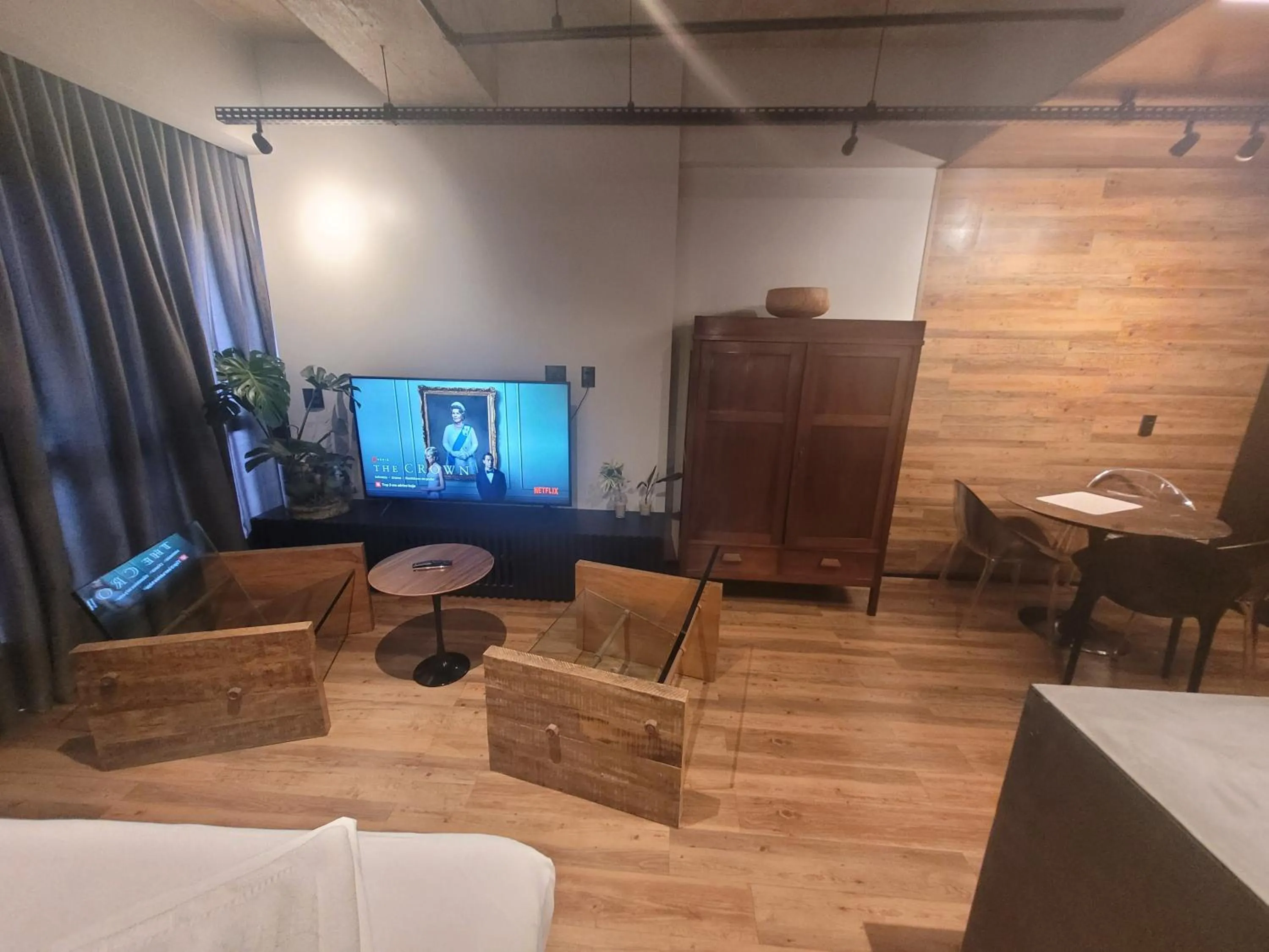 TV and multimedia in Flat Vision Executivo Premium By Rei dos Flats