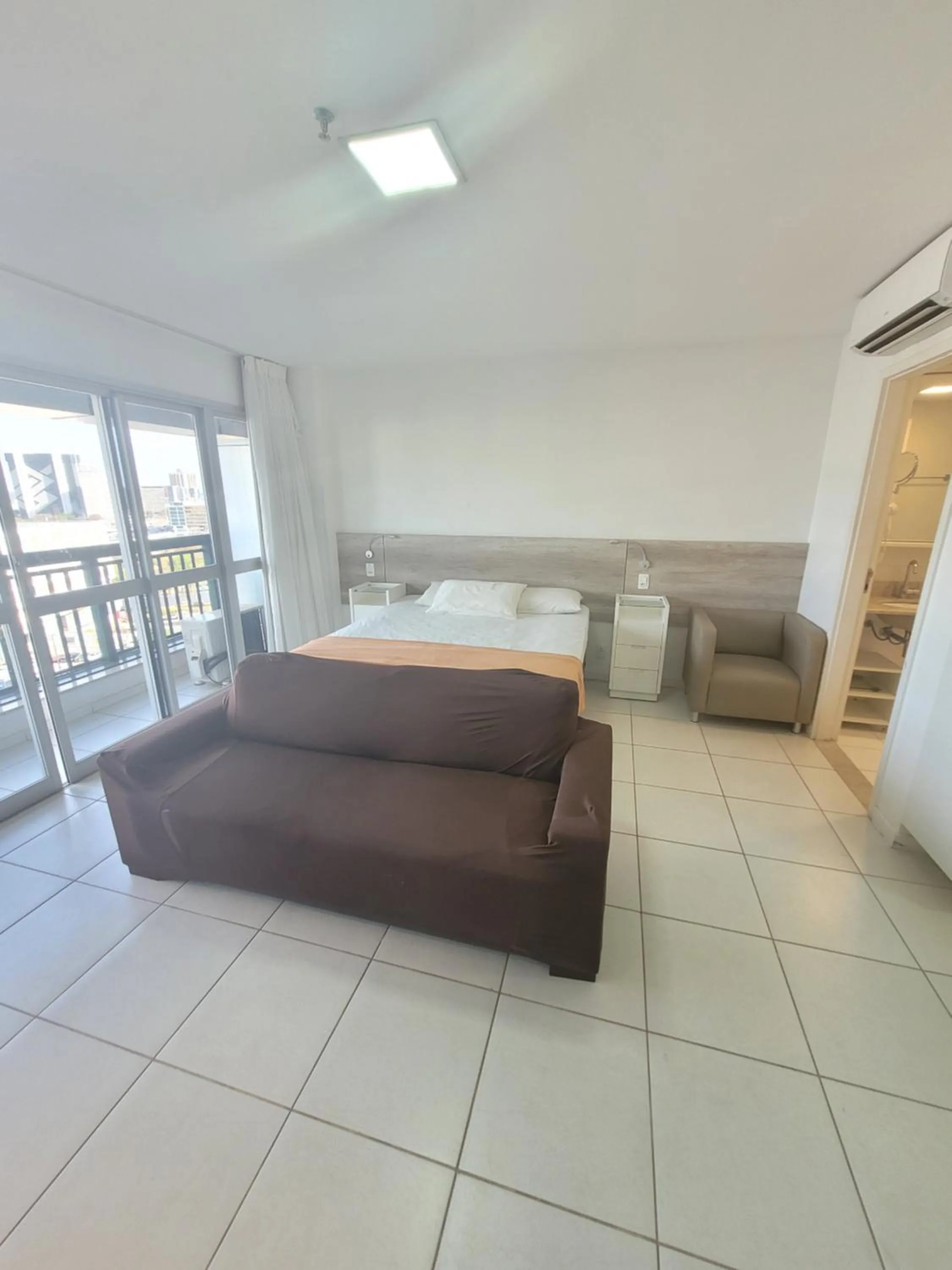 Bed in Flat Vision Executivo Premium By Rei dos Flats