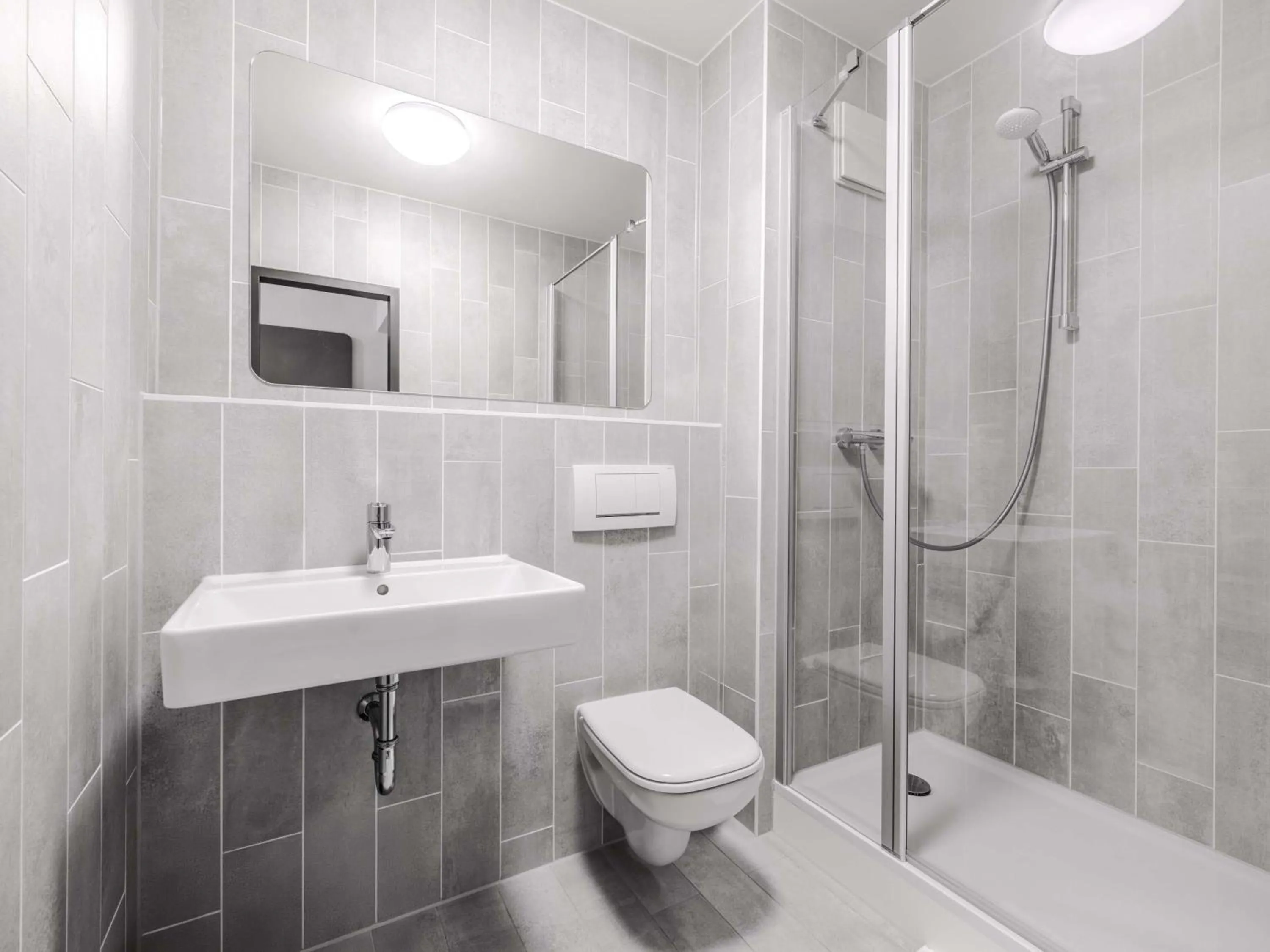 Shower in B&B HOTEL Passau-Süd