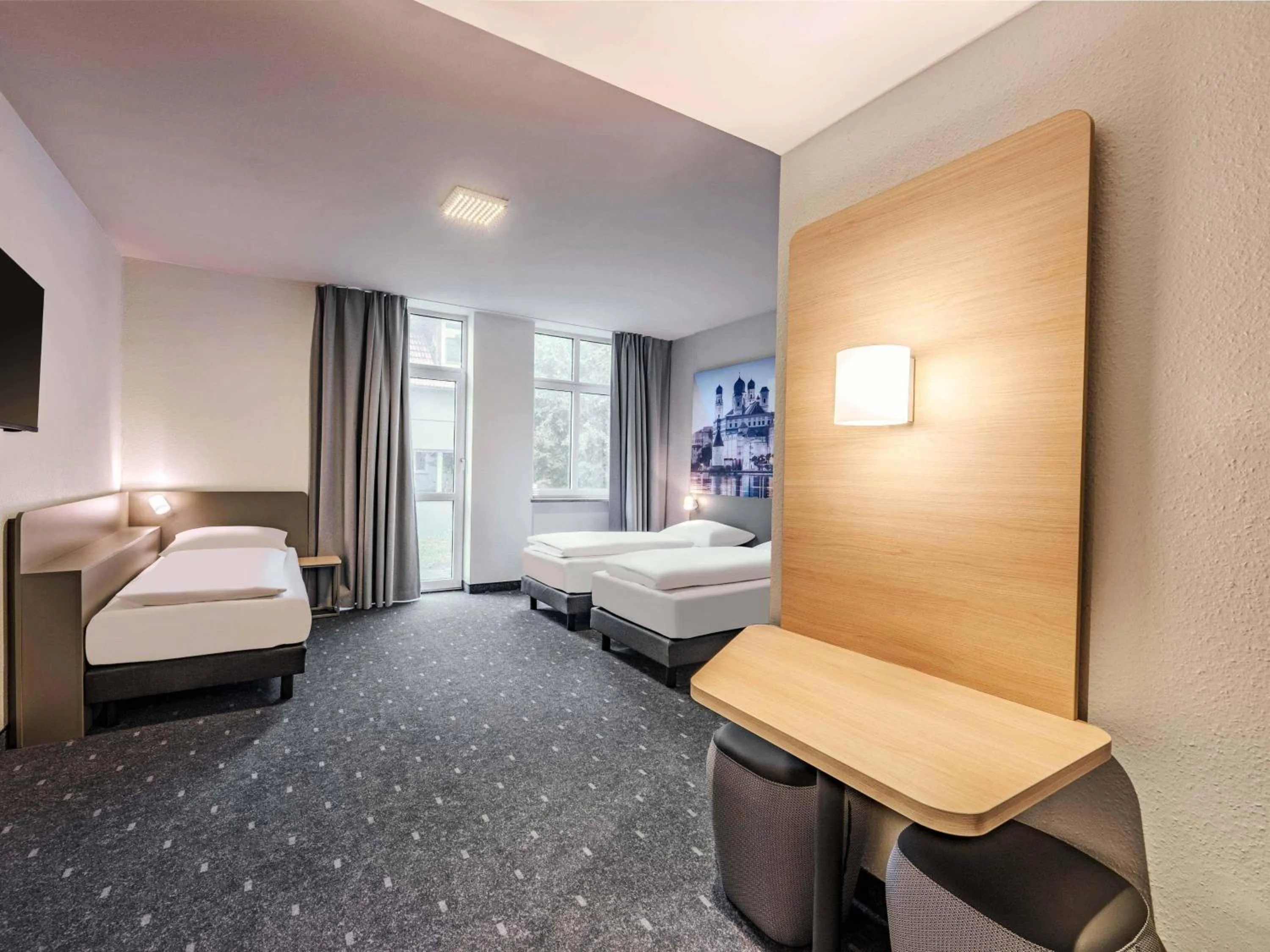 Photo of the whole room, Bed in B&B HOTEL Passau-Süd