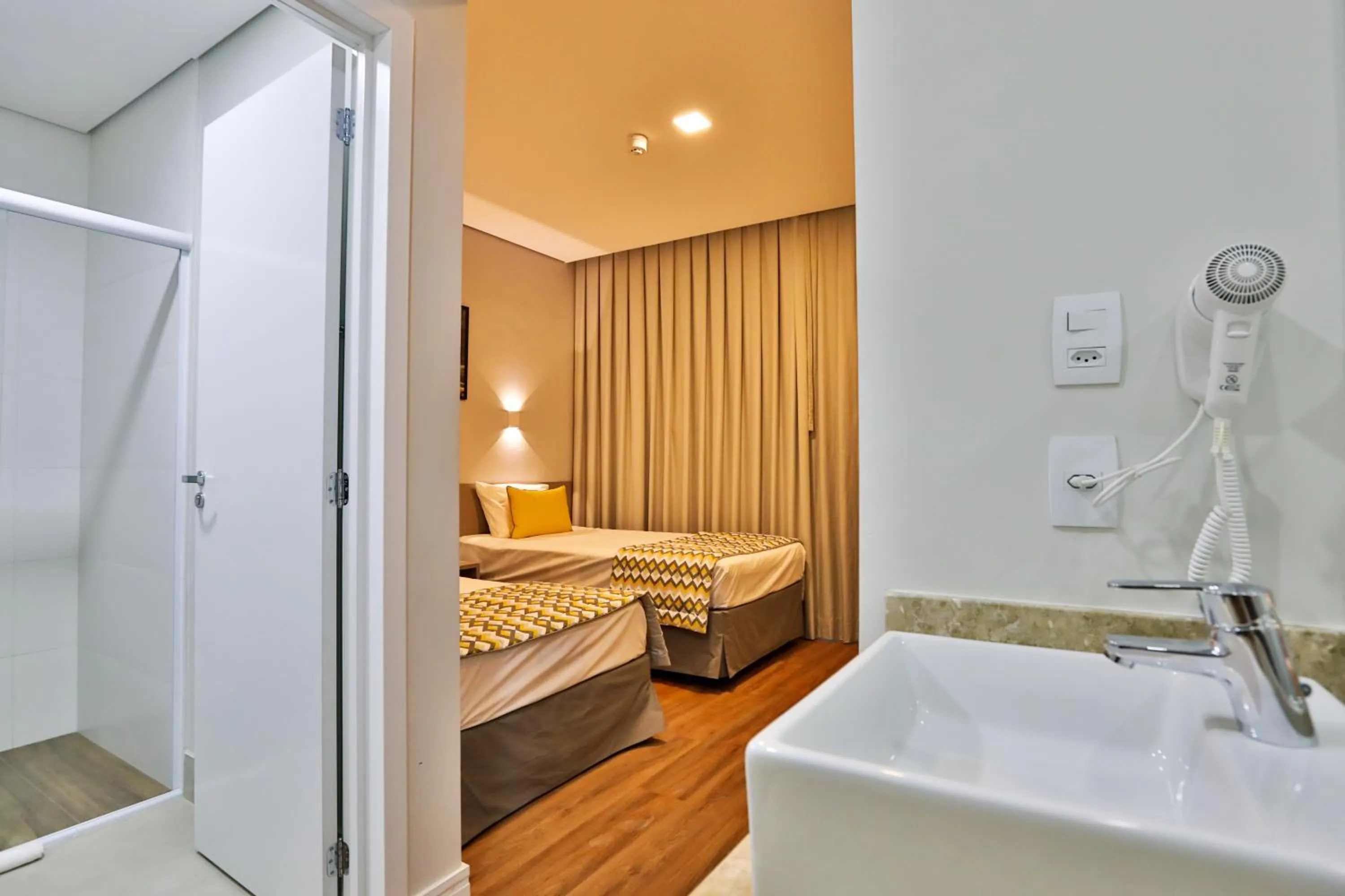 Bed in Sleep Inn Paulínia