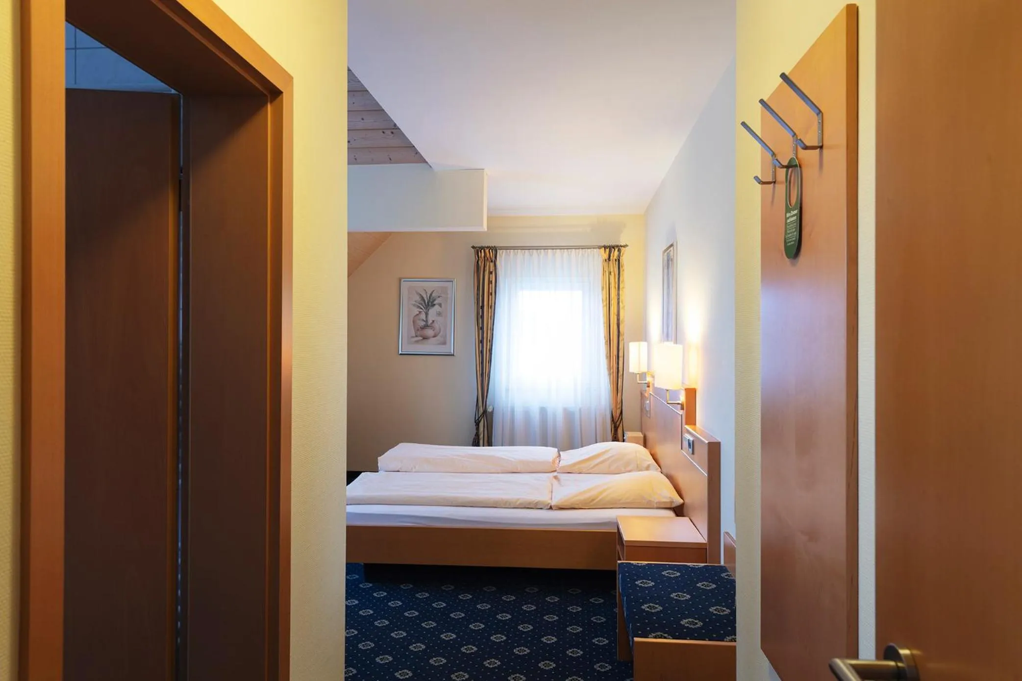 Bed in Hotel Restaurant Zum Hirschen