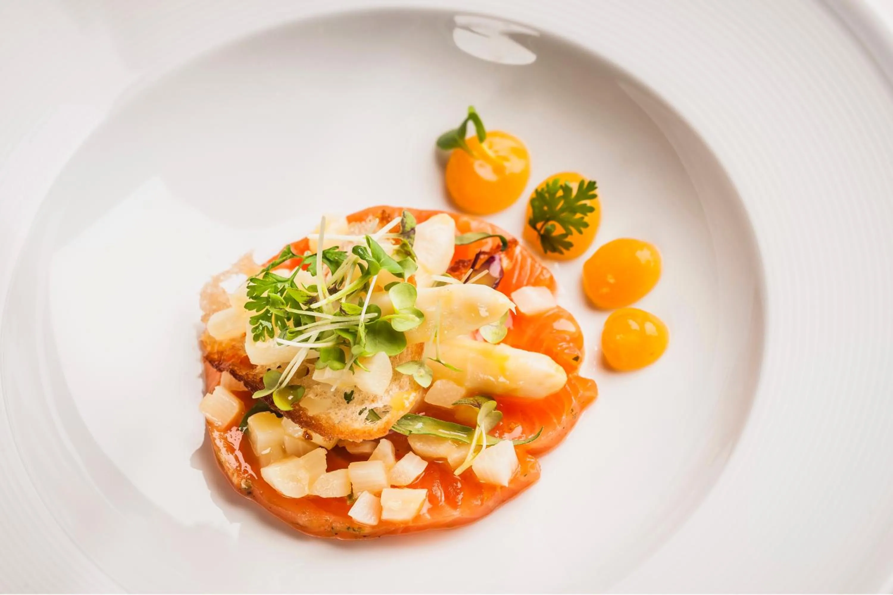 Food and drinks in Relais & Châteaux Hotel Schwarzmatt