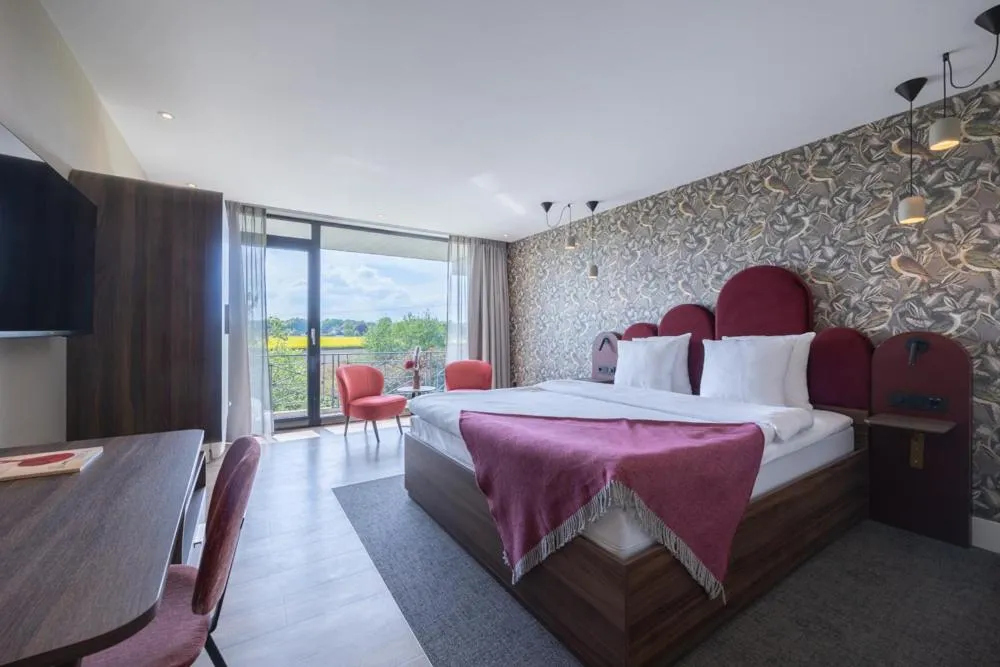 Photo of the whole room, Bed in Van der Valk Hotel Melle - Osnabrück