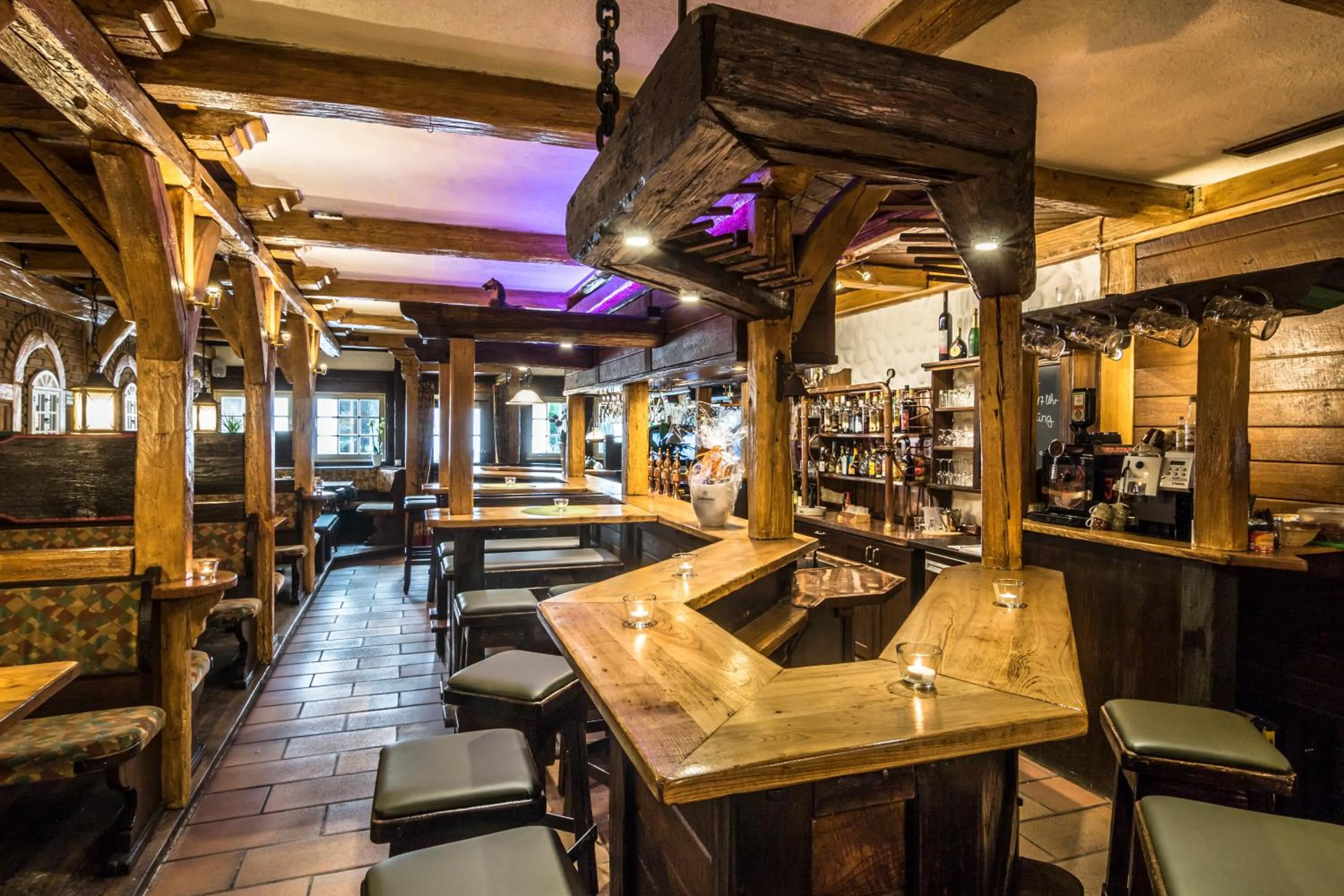 Lounge or bar in Hotel Garni Oberrhein