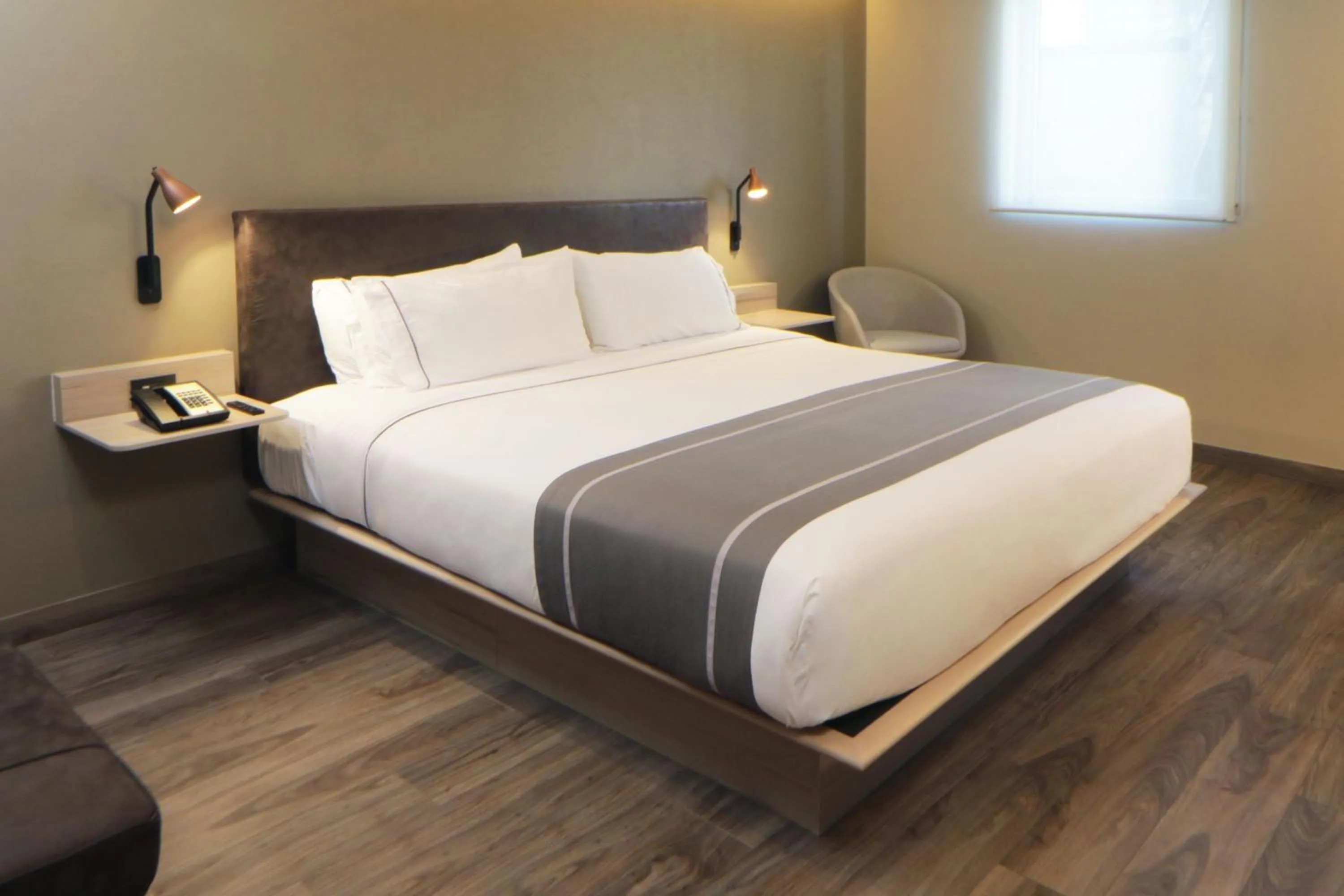 Bedroom, Bed in City Express Plus by Marriott Guadalajara Providencia