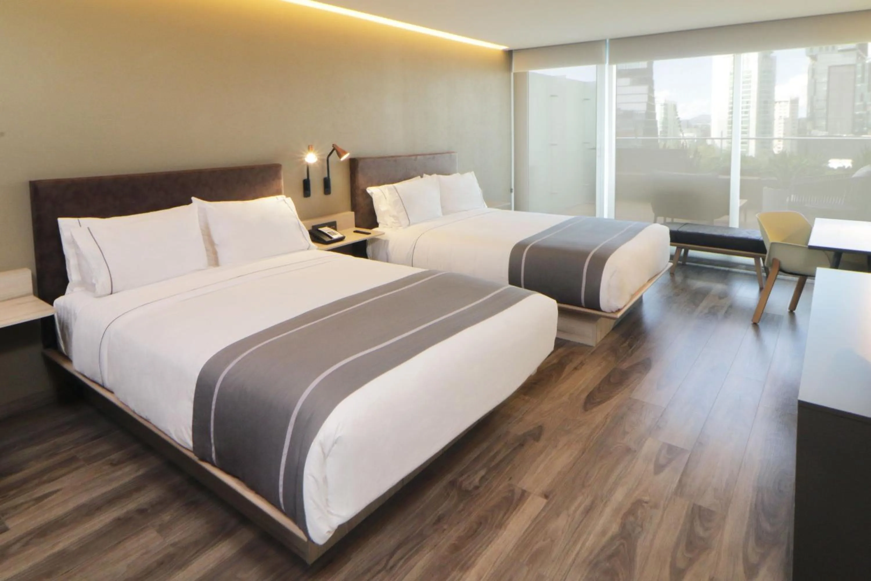 Bedroom, Bed in City Express Plus by Marriott Guadalajara Providencia