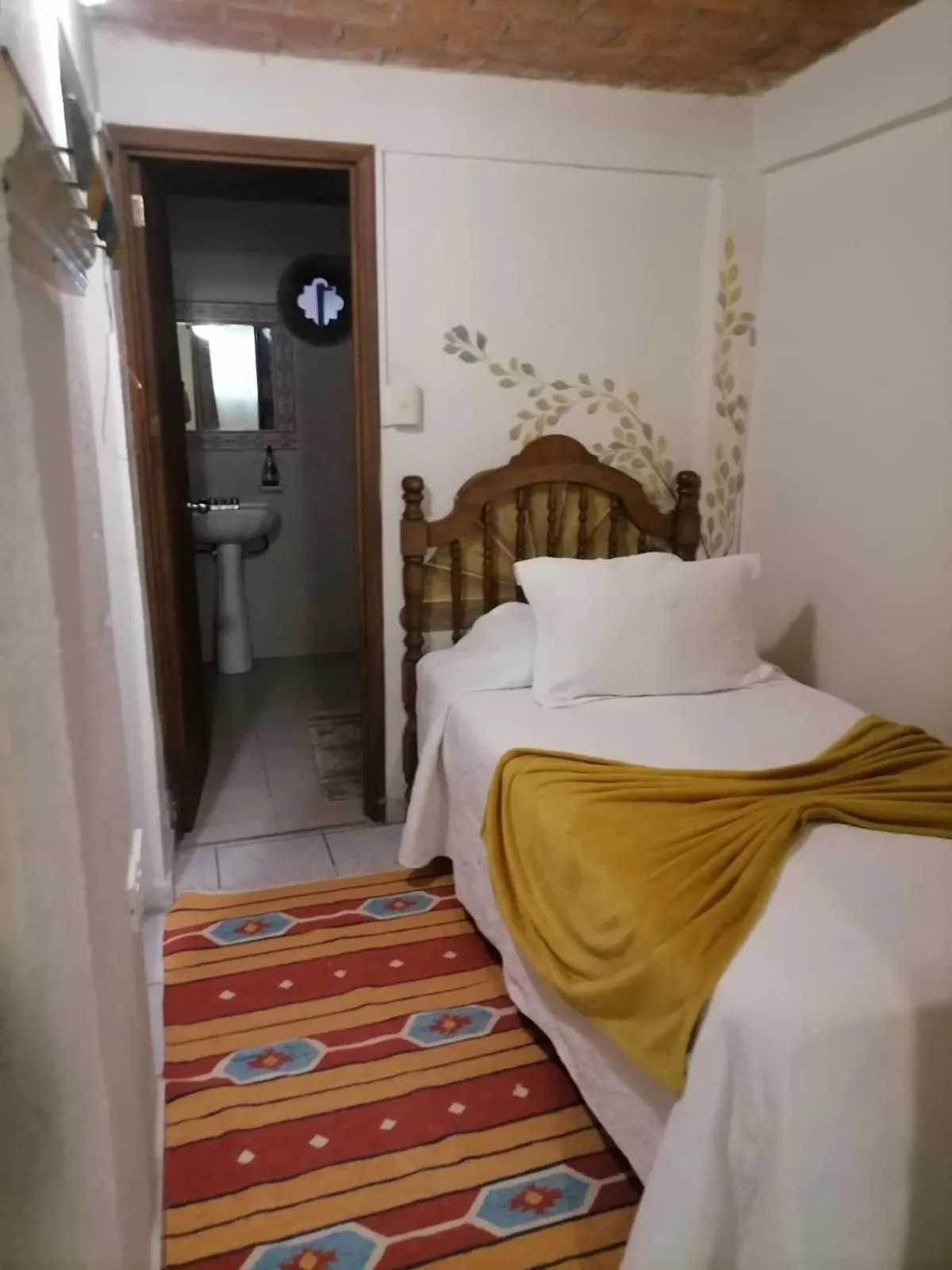 Bed in Hotel Santa Ana