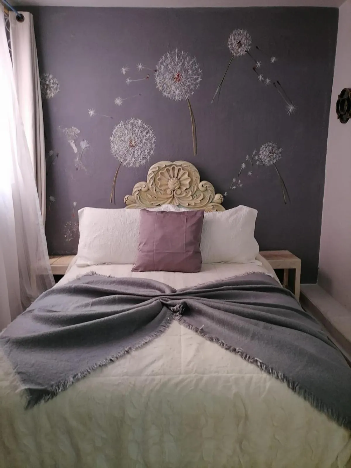 Bed in Hotel Santa Ana