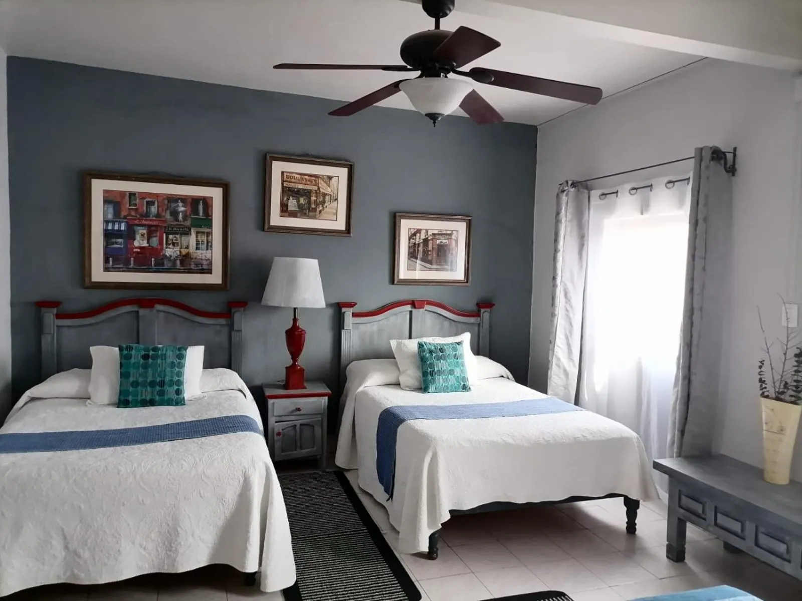 Bed in Hotel Santa Ana