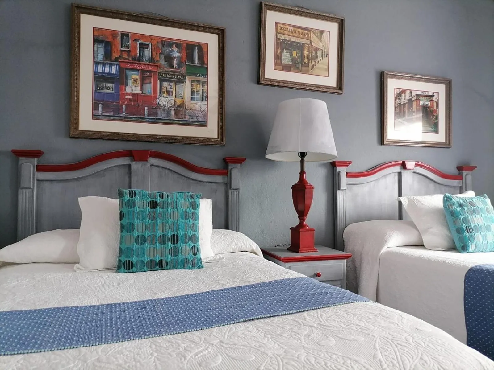 Bed in Hotel Santa Ana