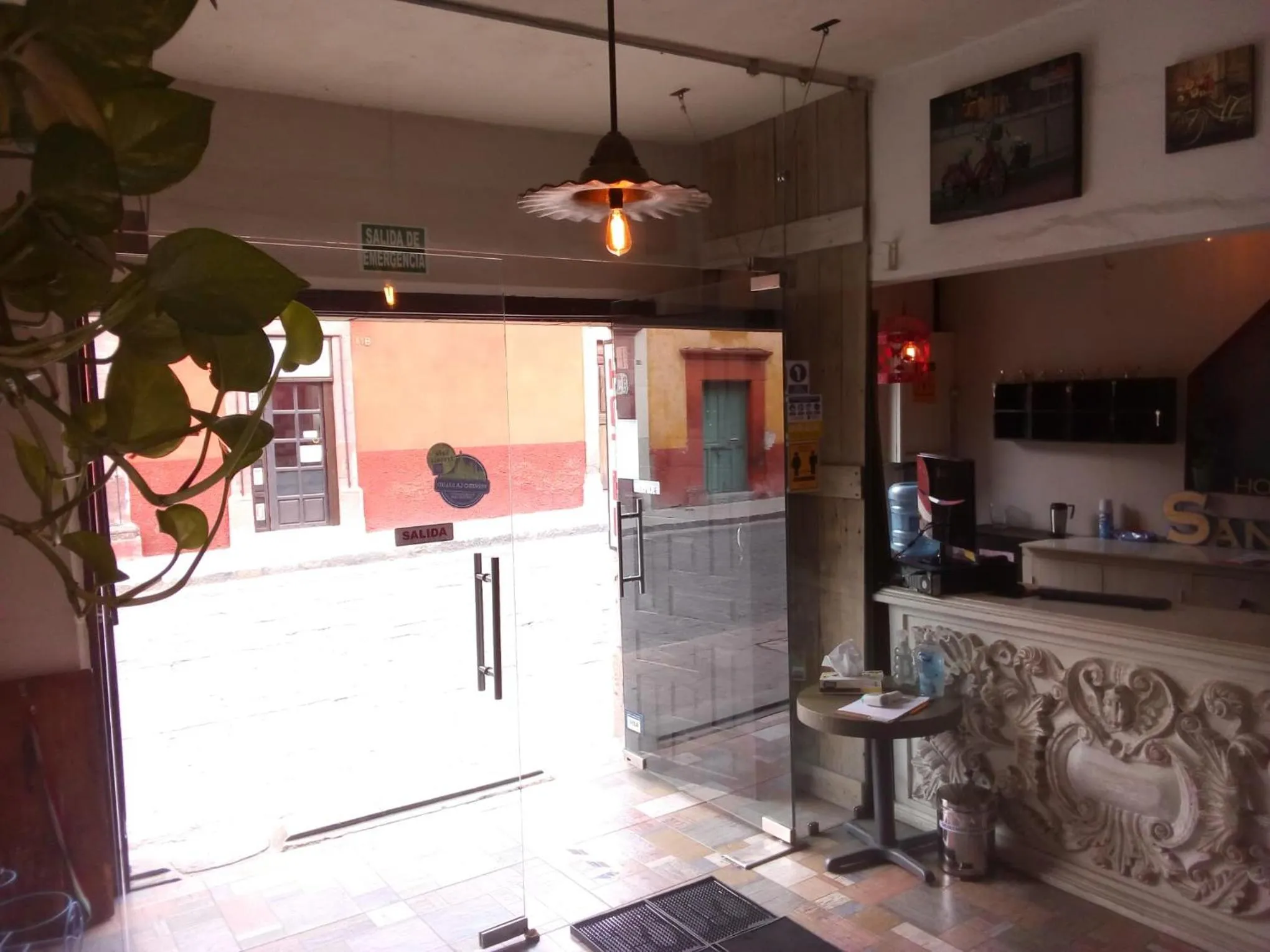 Lobby or reception in Hotel Santa Ana