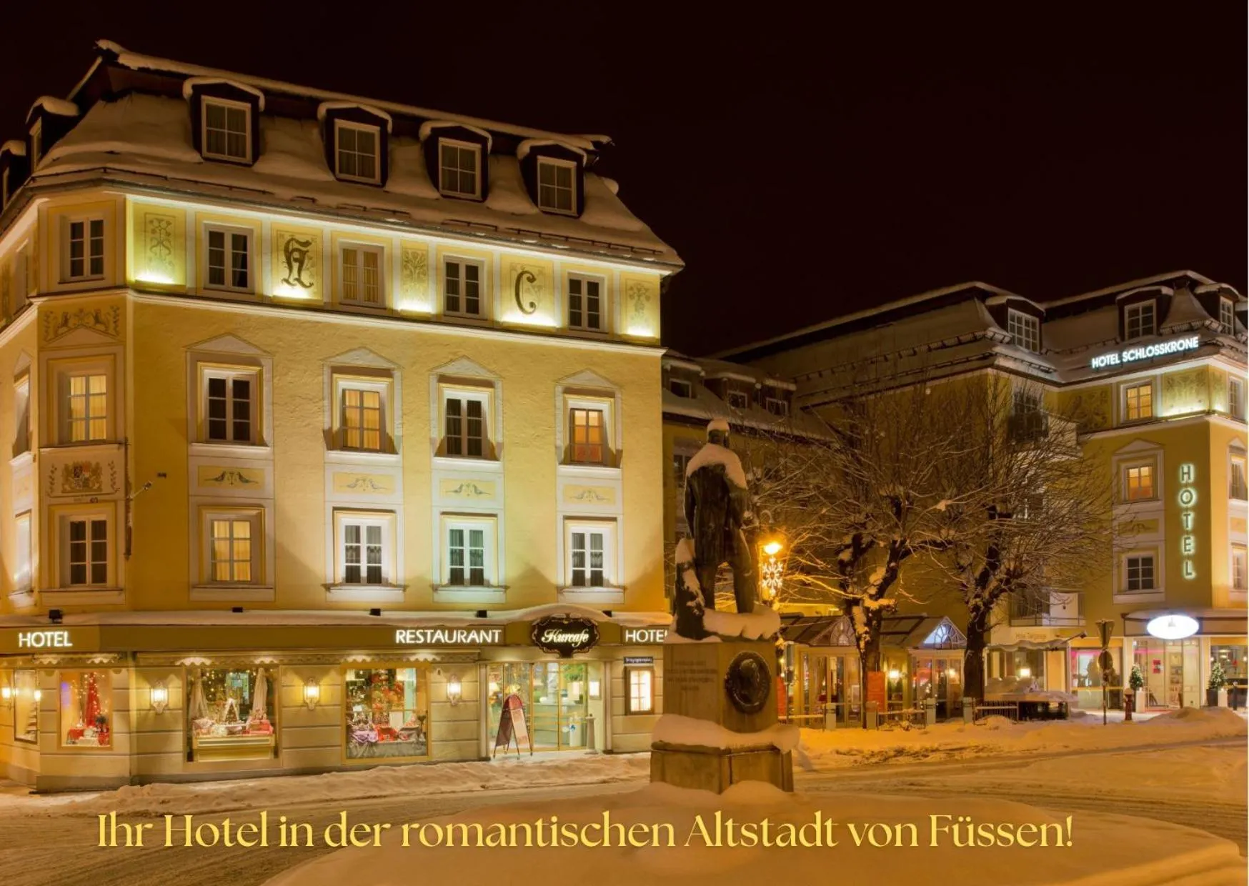 Property building in Hotel Schlosskrone