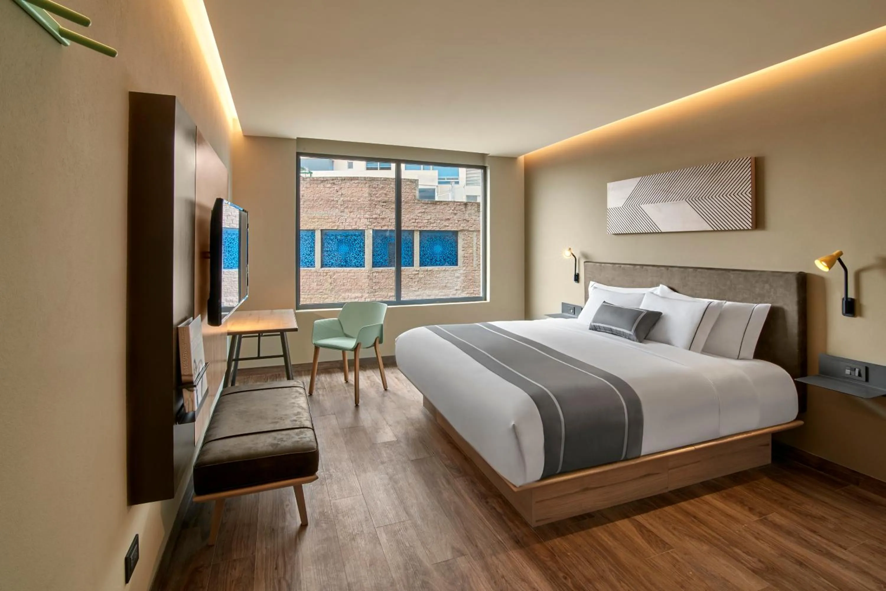 TV and multimedia, Bed in City Express Plus by Marriott San Luis Potosi