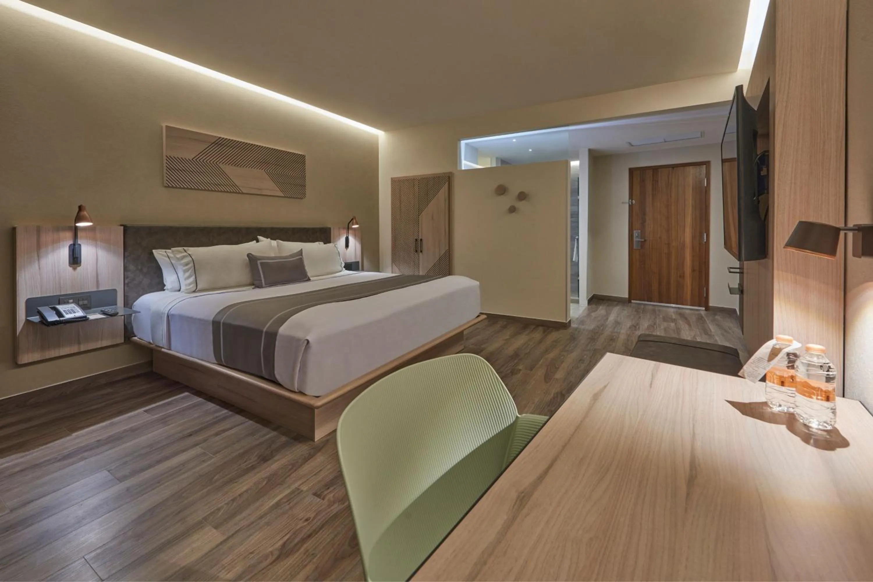 Photo of the whole room, Bed in City Express Plus by Marriott San Luis Potosi