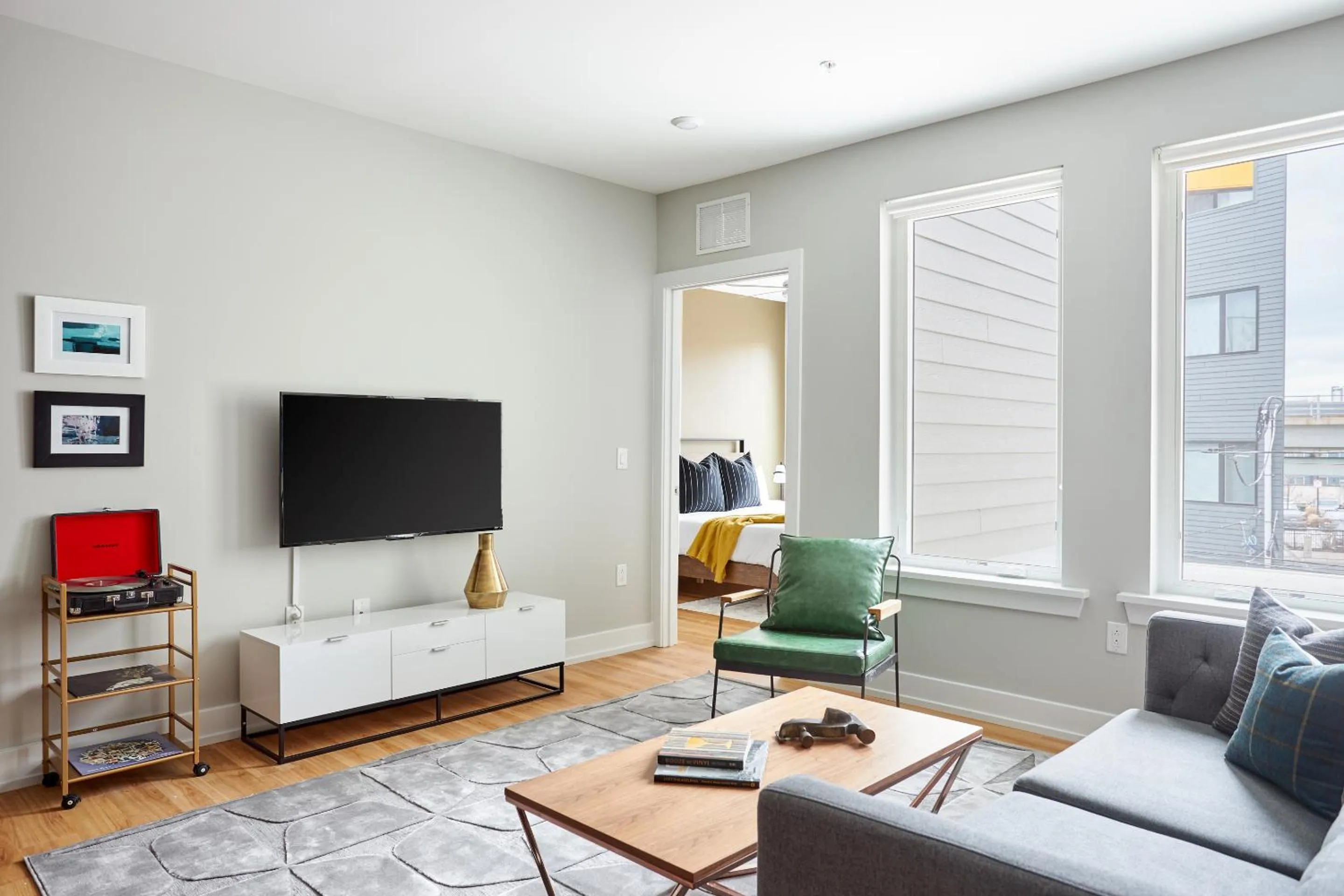 Living room in The Frankford Fishtown