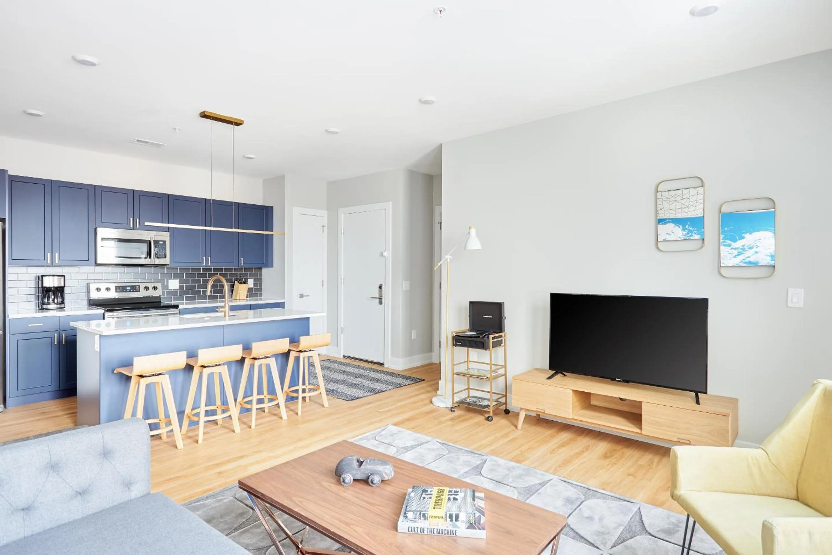 Living room in The Frankford Fishtown