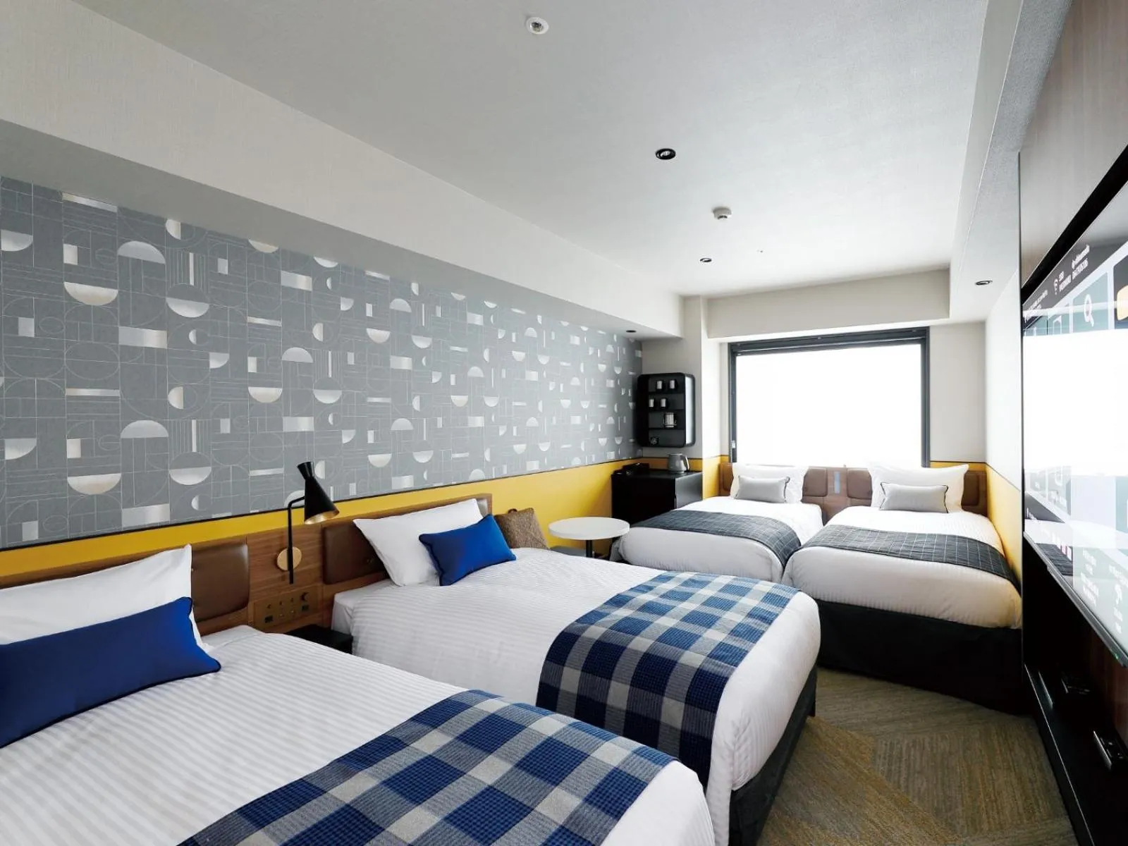 Bed in DEL style Osaka Shin Umeda by Daiwa Roynet Hotel