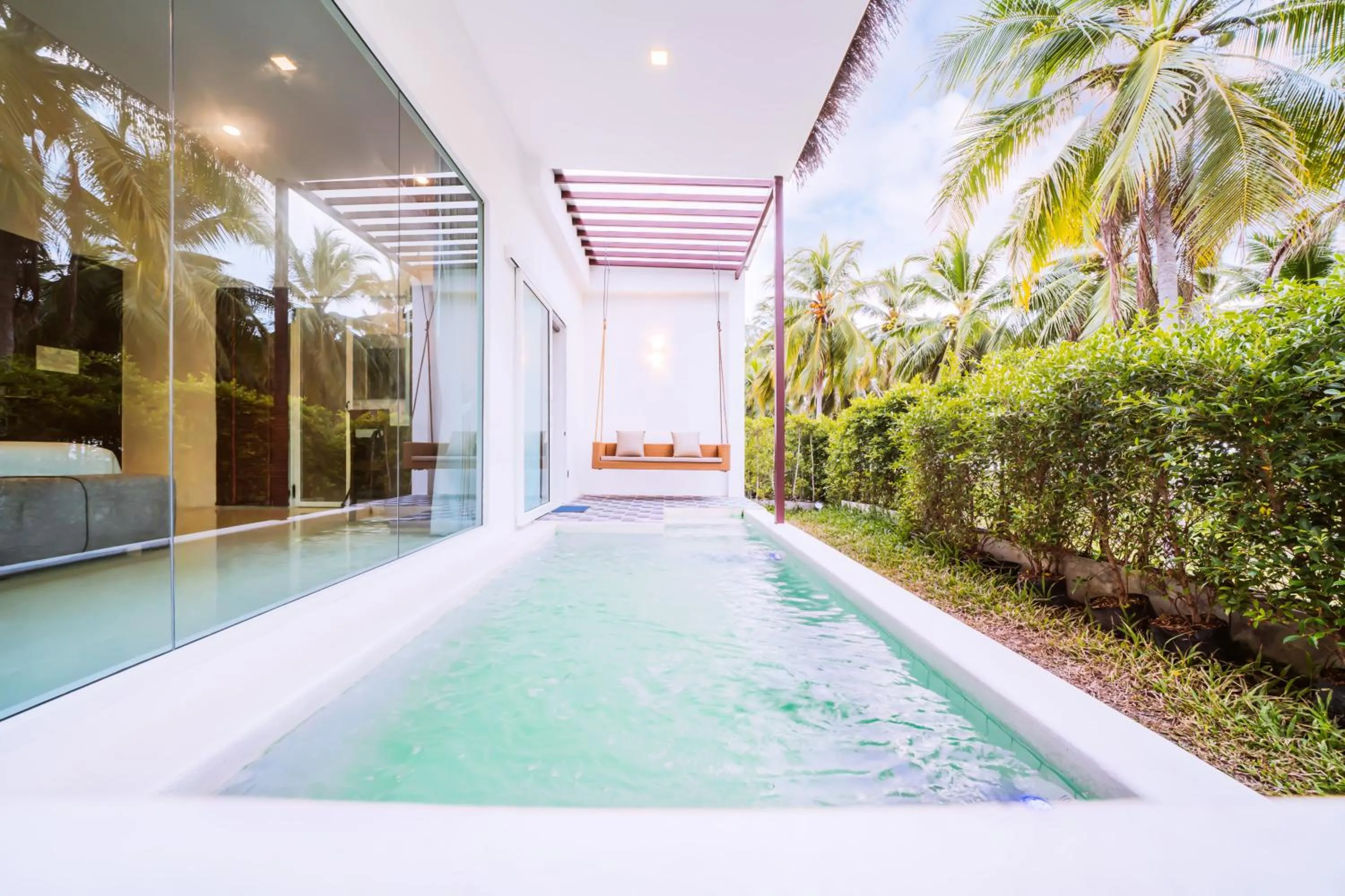 Swimming pool in Resto Sea Resort - Baan Krut