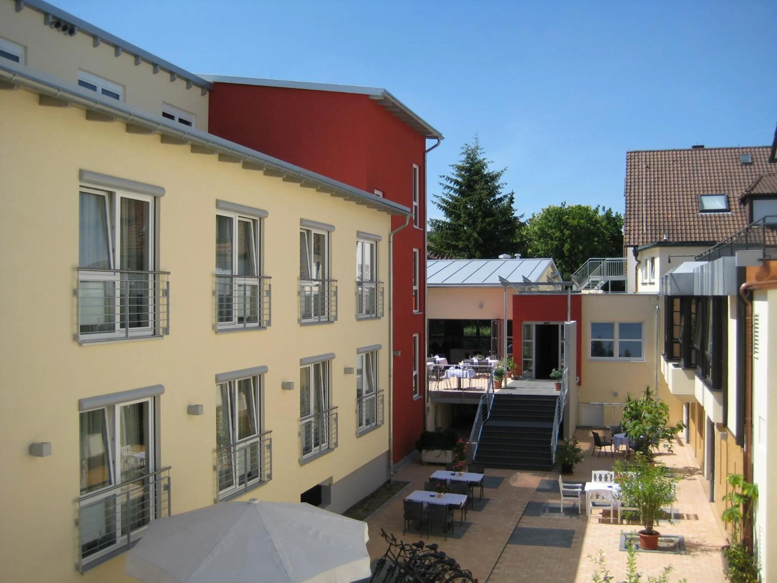 Patio in Ringhotel Bundschu