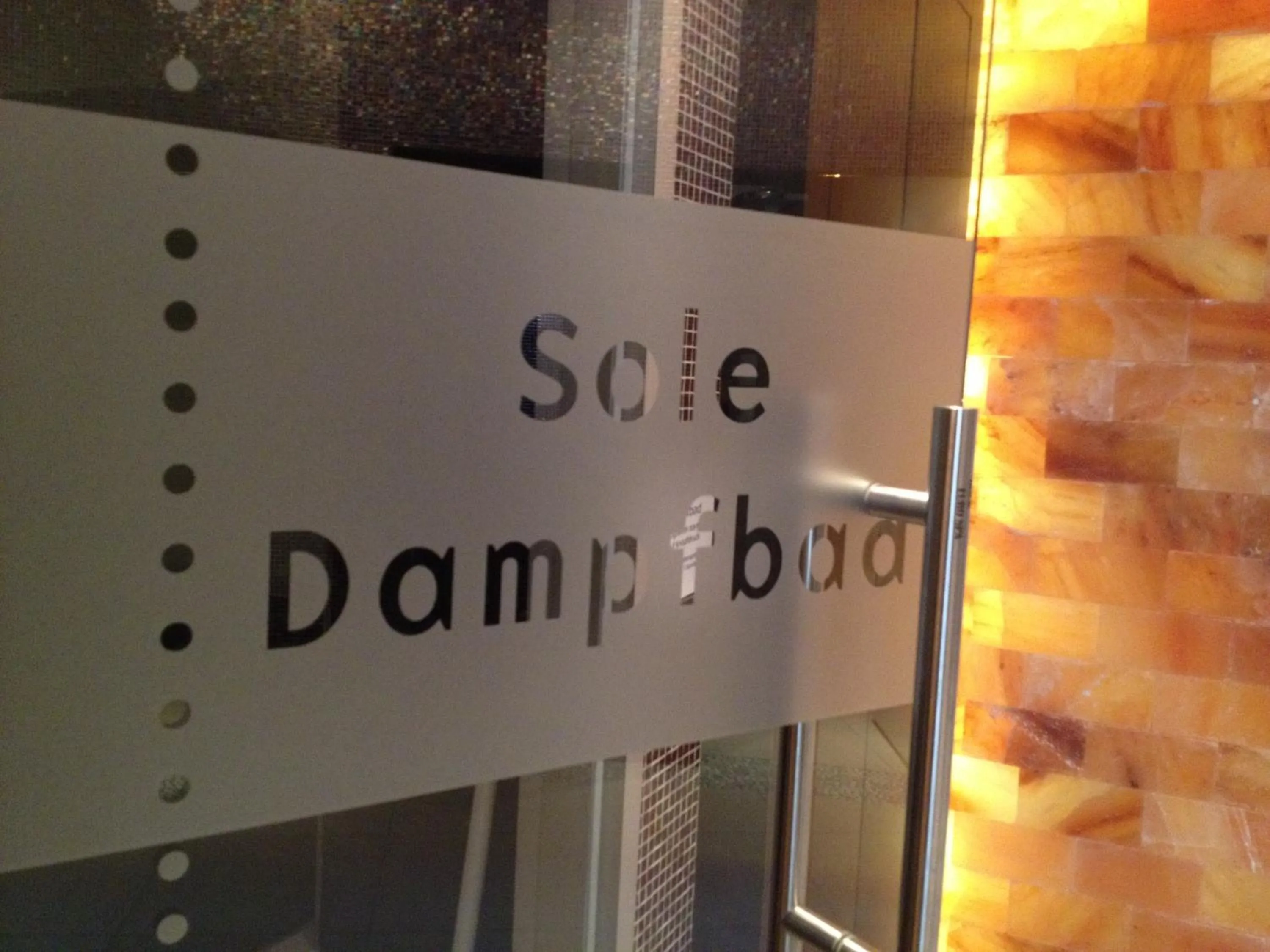 Steam room in Ringhotel Bundschu