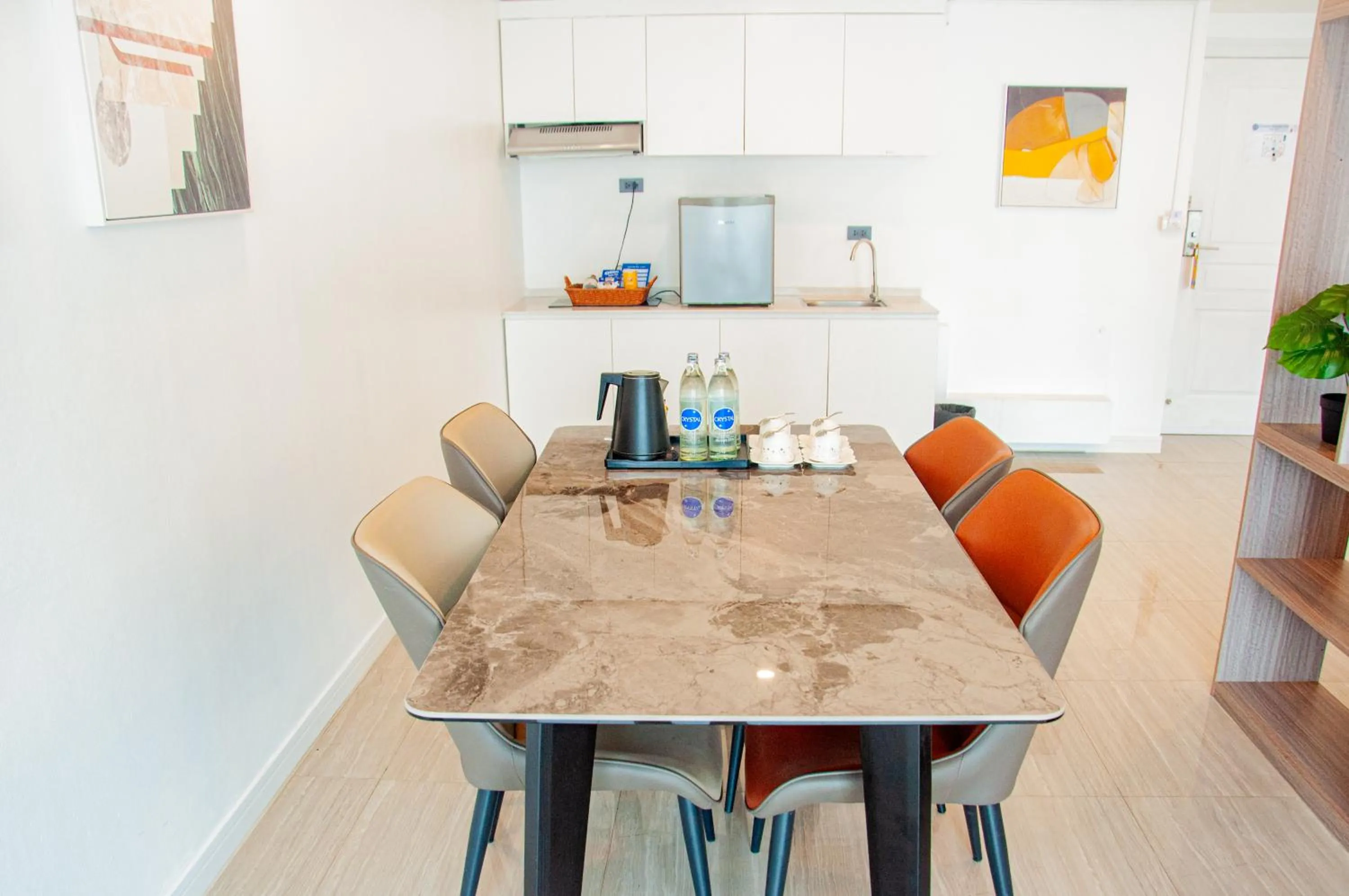 Dining area in HT9 Hotel