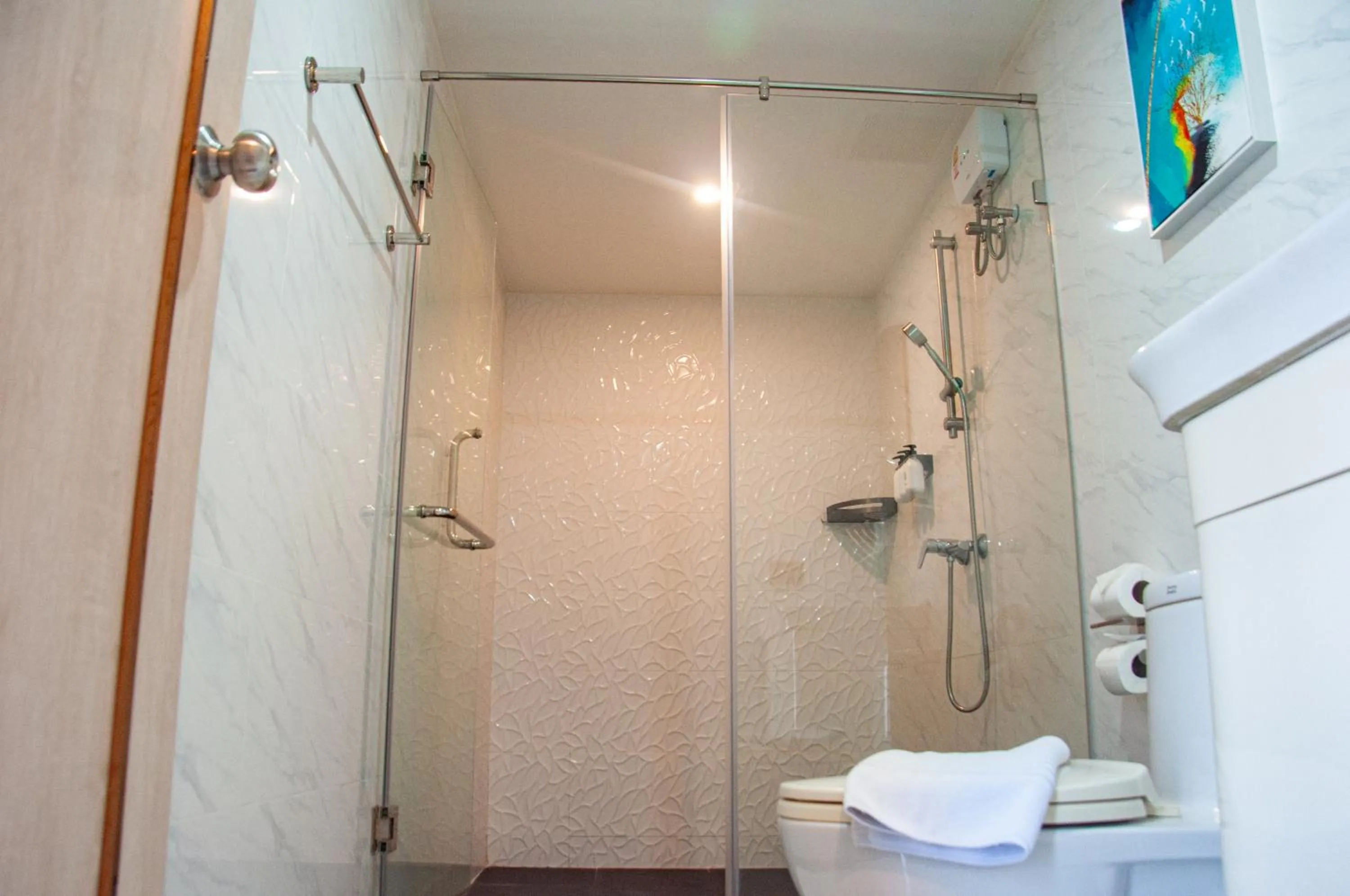 Shower in HT9 Hotel