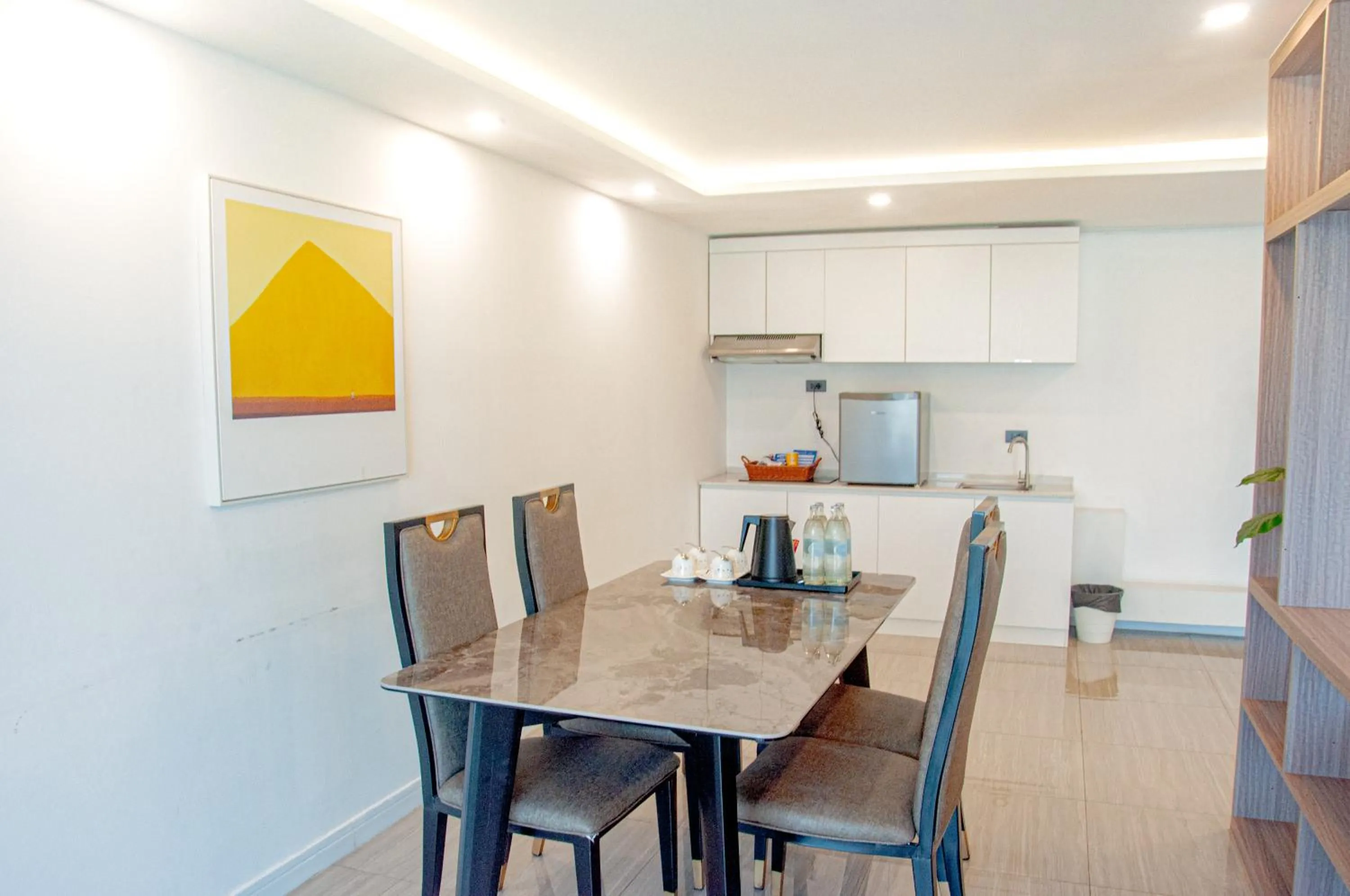 Dining area in HT9 Hotel