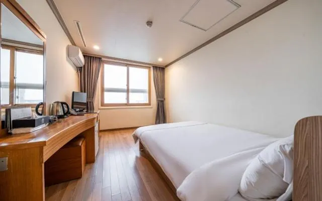 Bed in BENIKEA San&Bada Jumunjin Resort