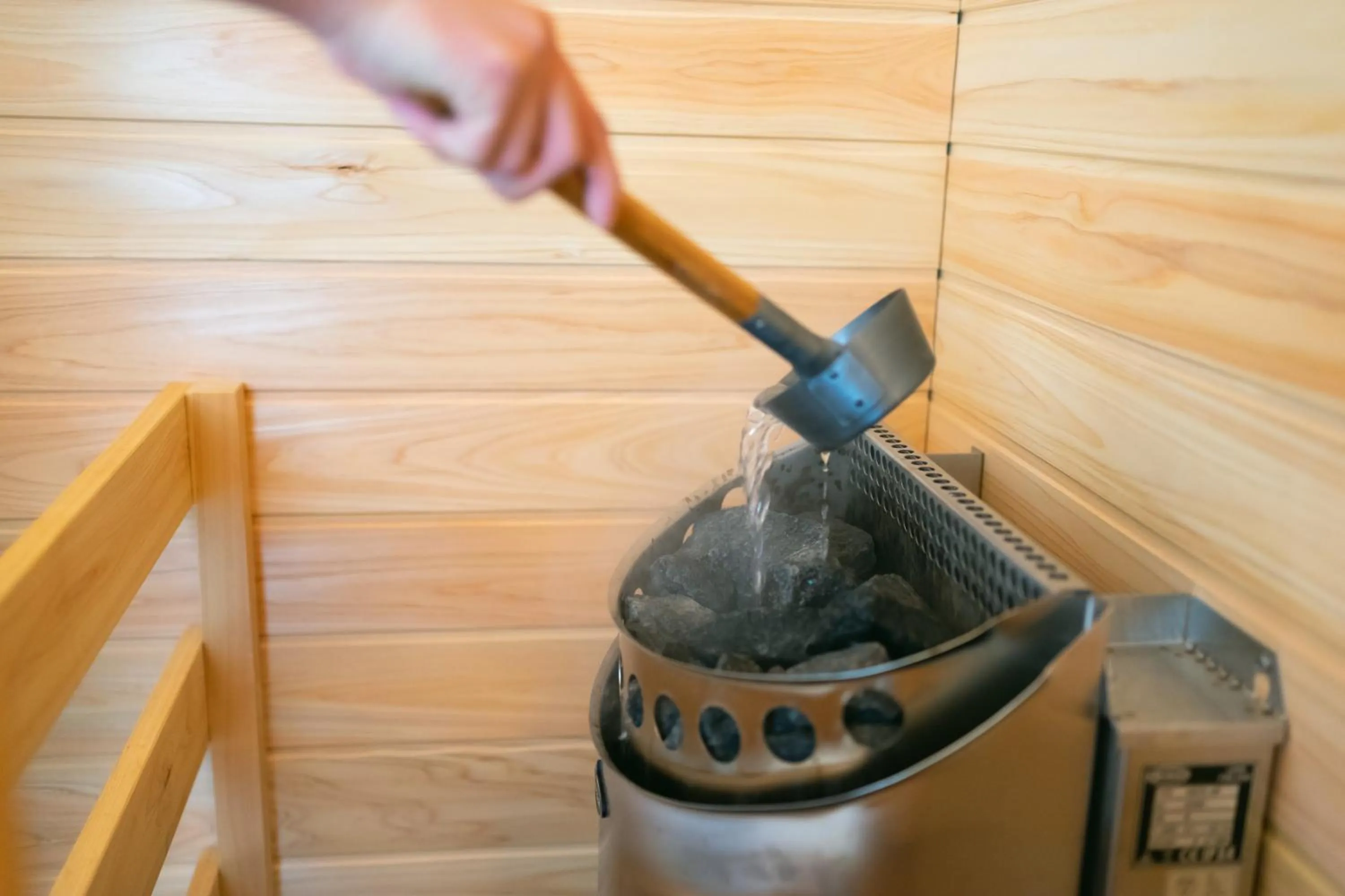 Sauna in BIO-RESORT HOTEL & SPA O Park OGOSE