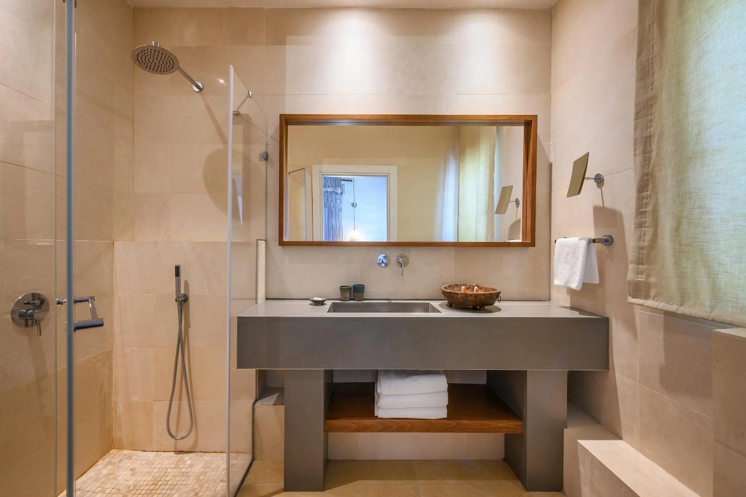 Bathroom in Kedma by Isrotel Collection