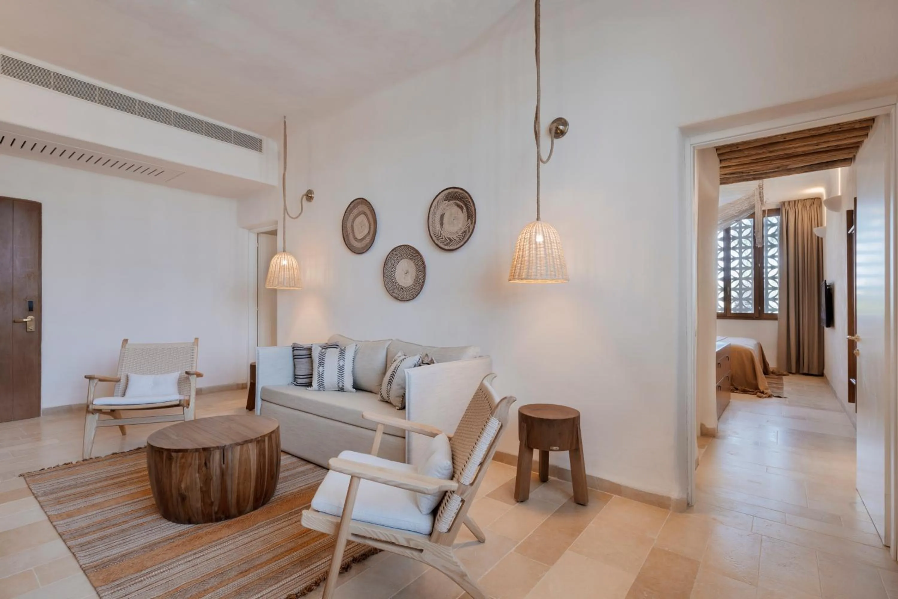 Living room in Kedma by Isrotel Collection