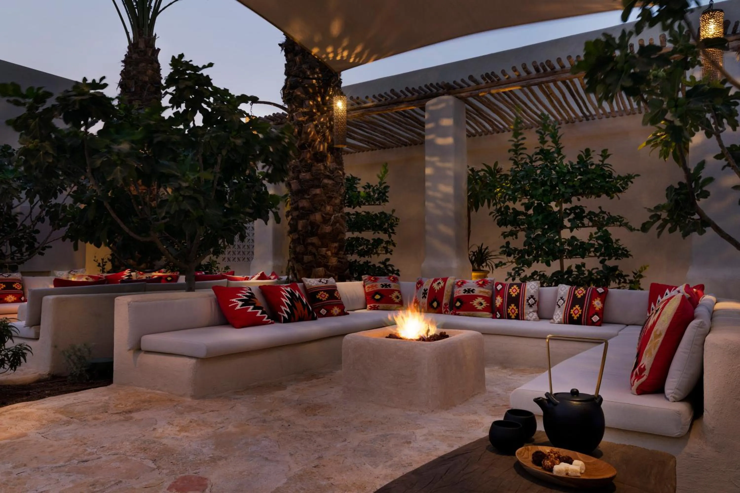 Seating area in Kedma by Isrotel Collection