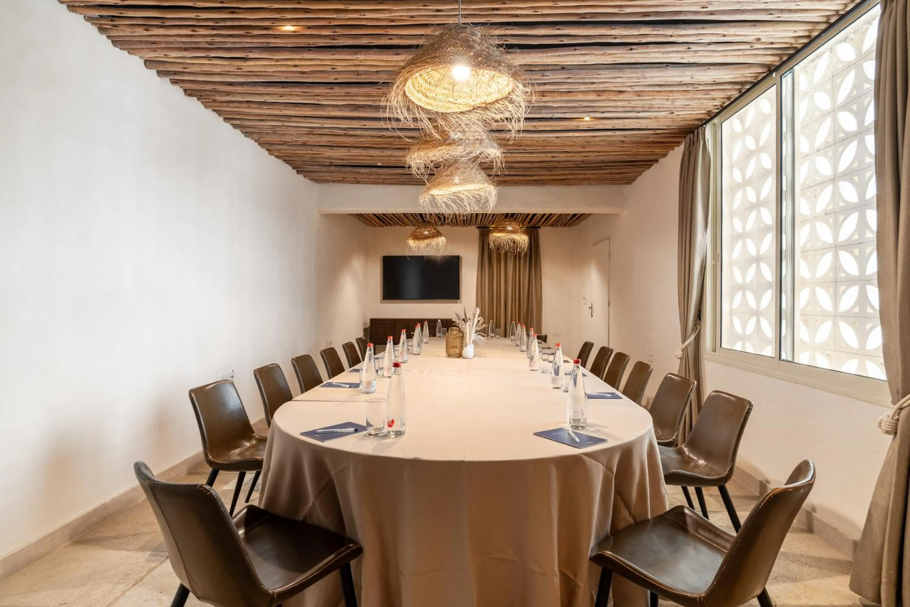 Meeting/conference room in Kedma by Isrotel Collection