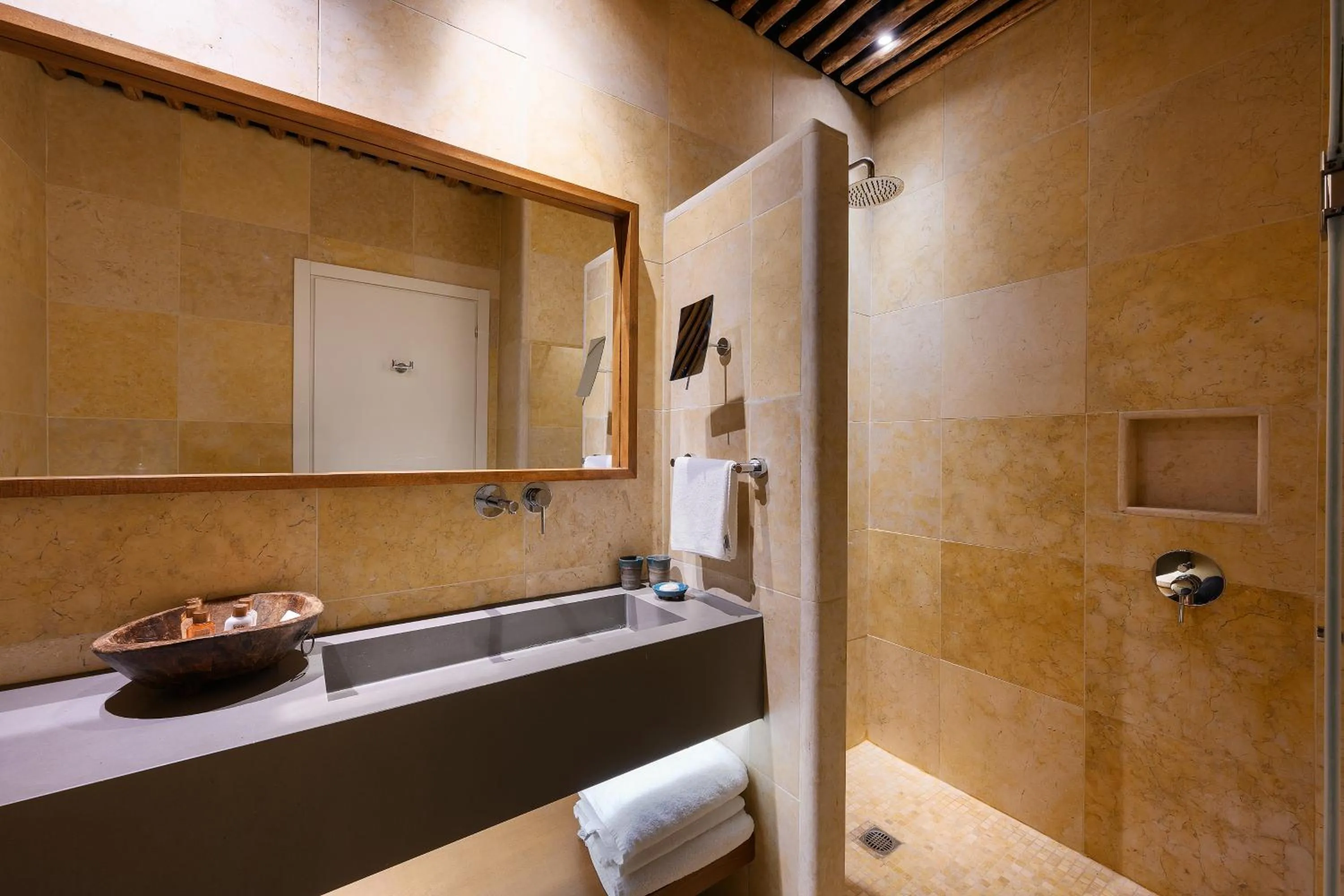 Bathroom in Kedma by Isrotel Collection