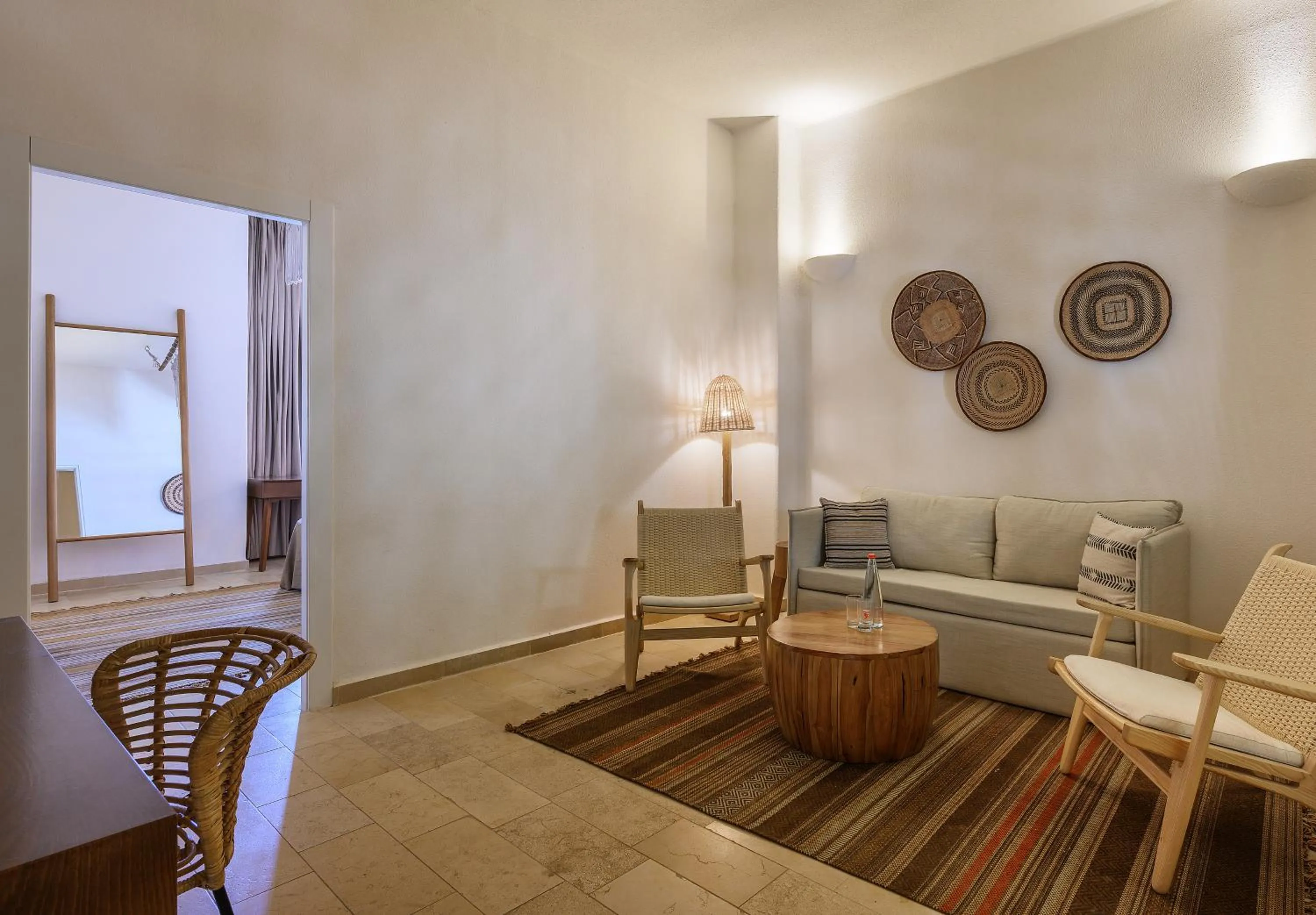 Living room in Kedma by Isrotel Collection