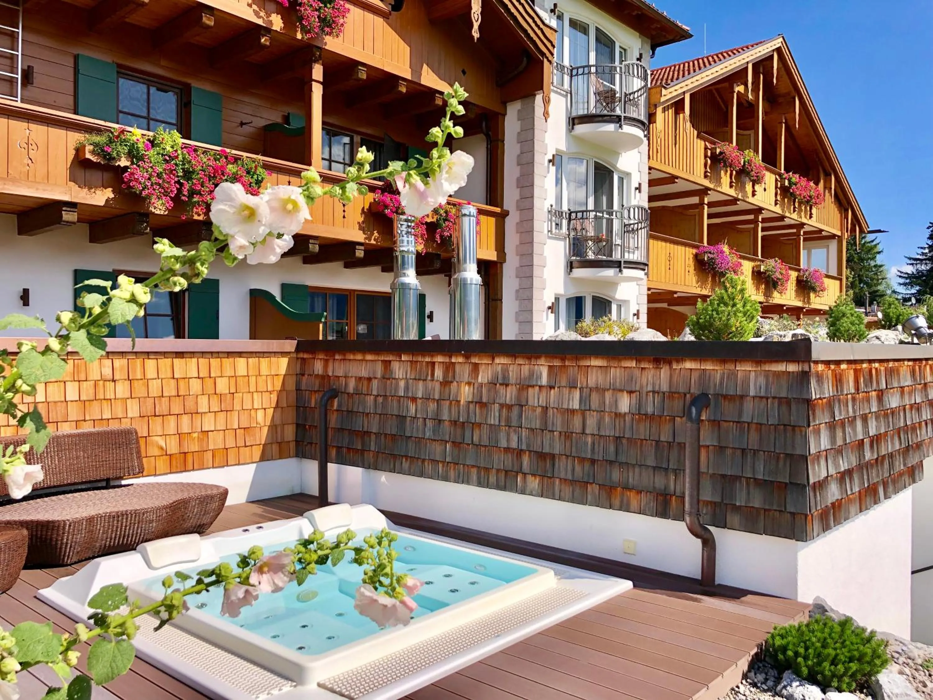 Property building in Hotel Das Rübezahl