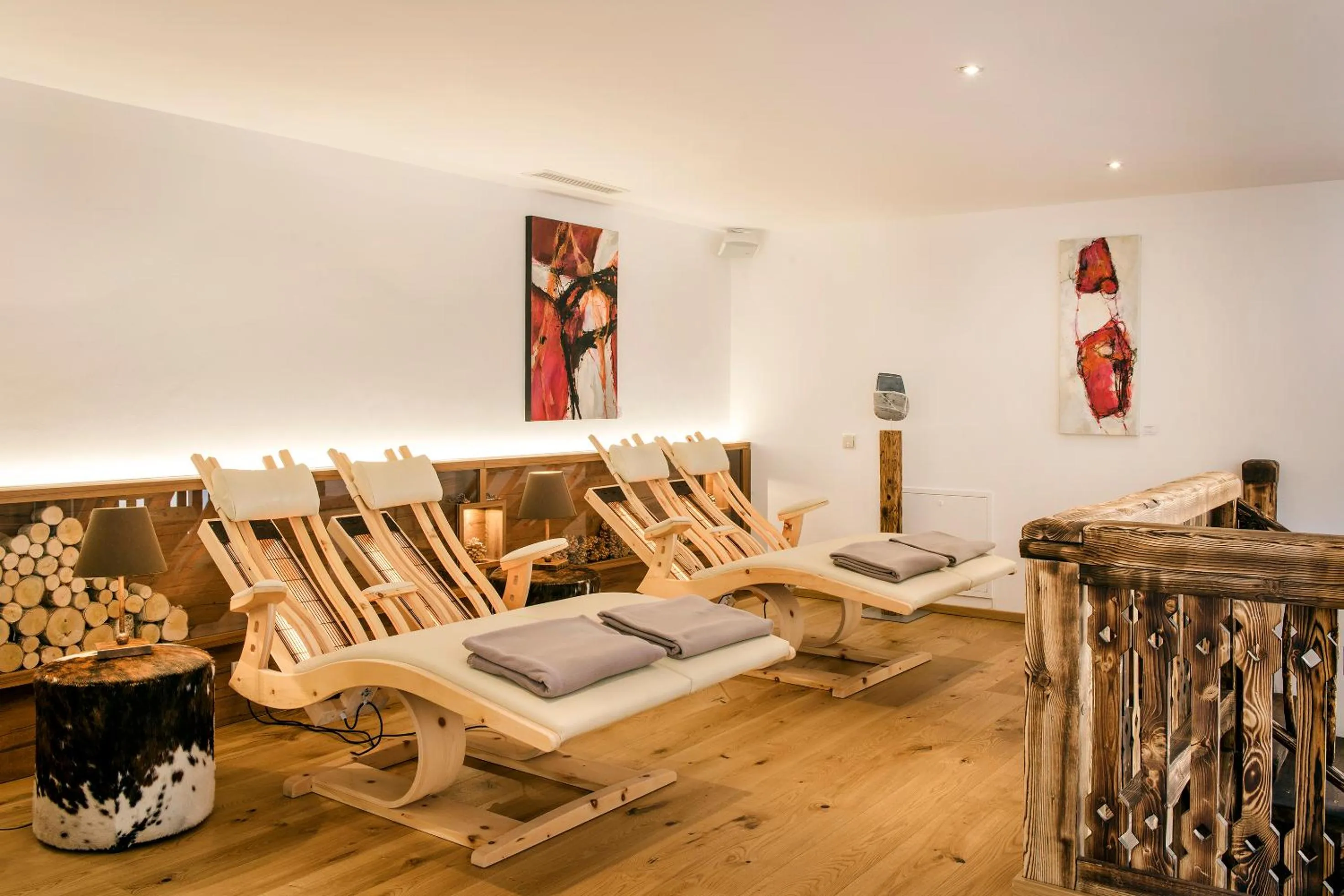 Spa and wellness centre/facilities in Hotel Das Rübezahl