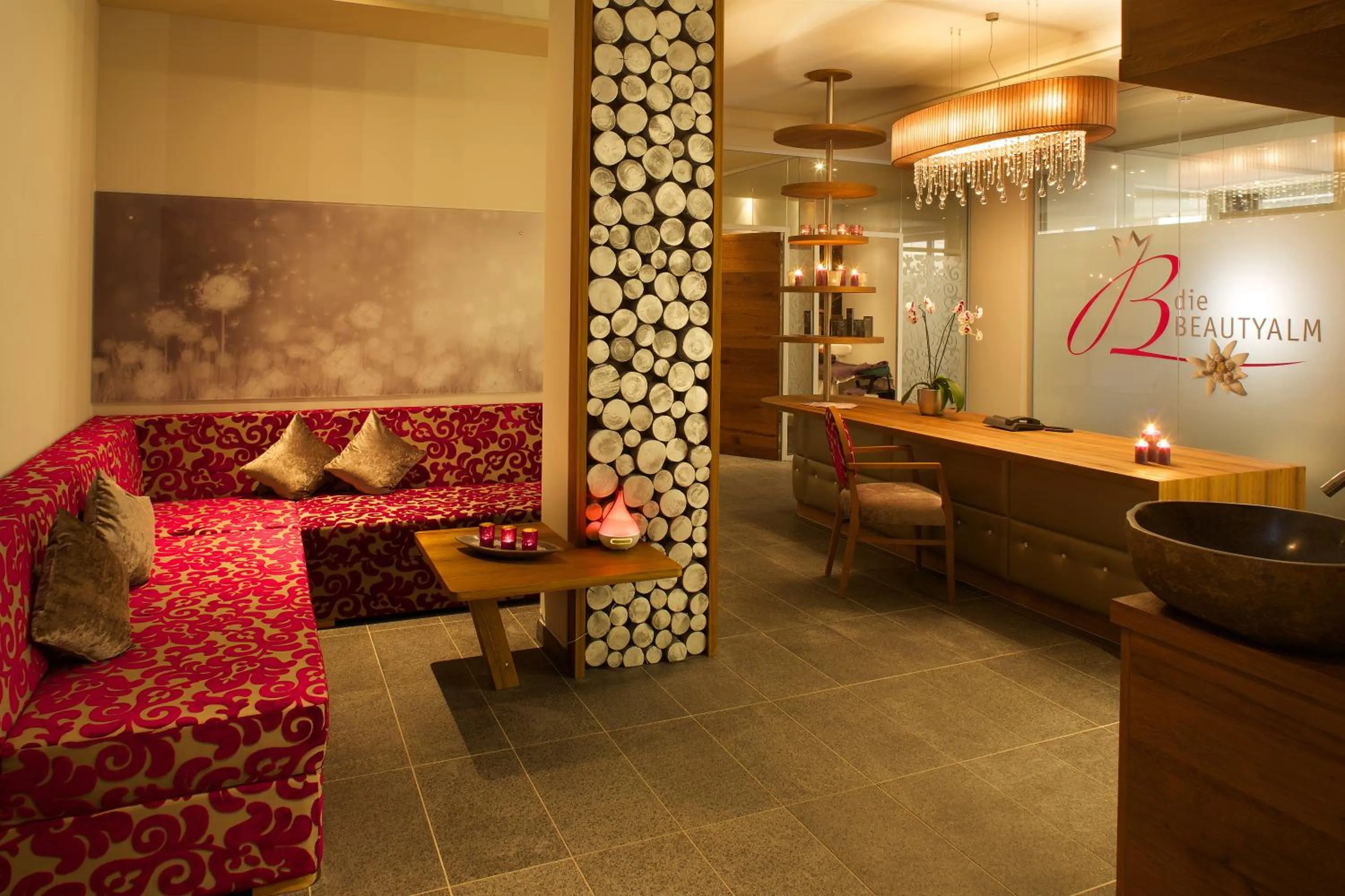 Spa and wellness centre/facilities in Hotel Das Rübezahl