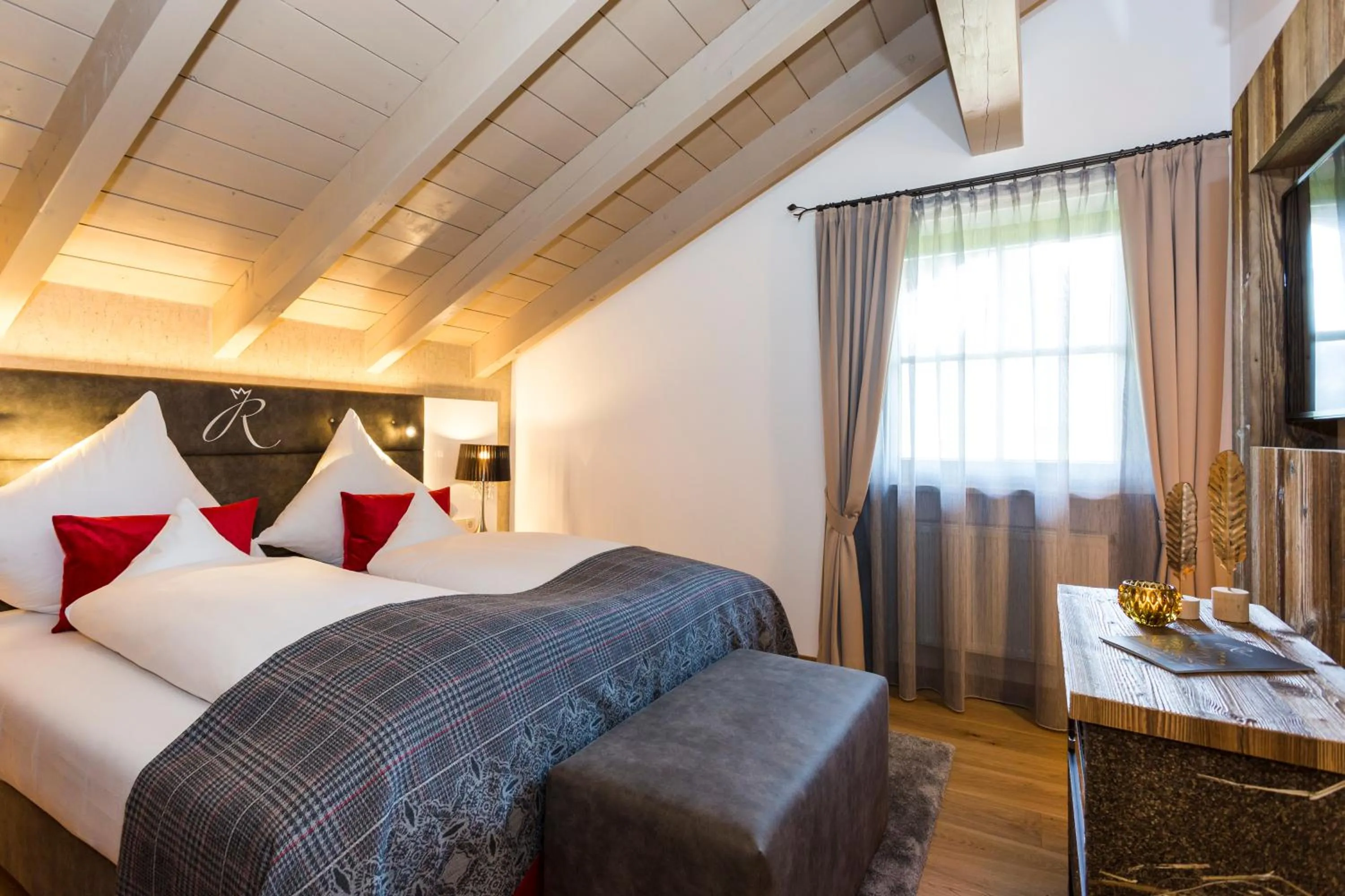 Bedroom, Bed in Hotel Das Rübezahl