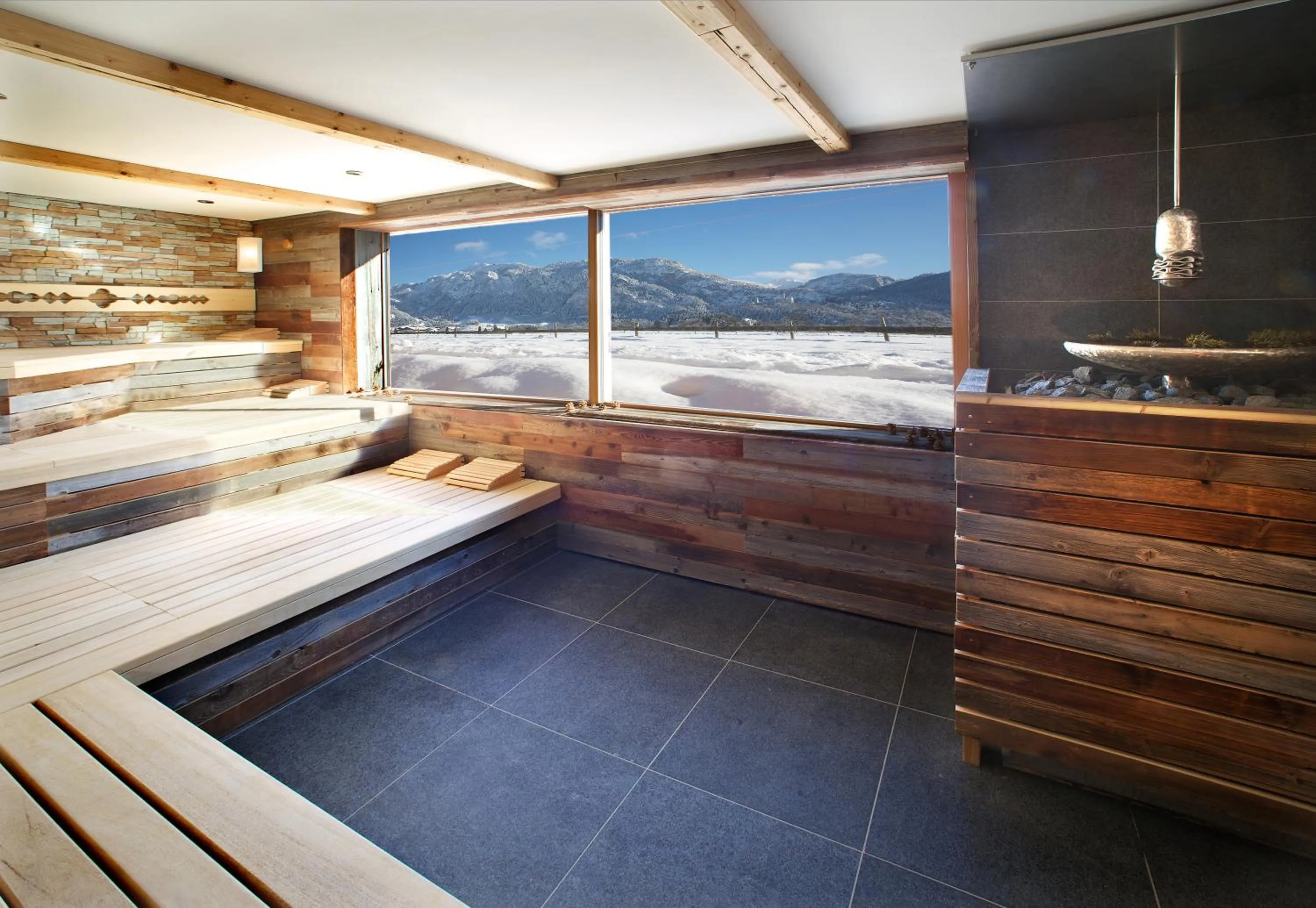 Sauna in Hotel Das Rübezahl