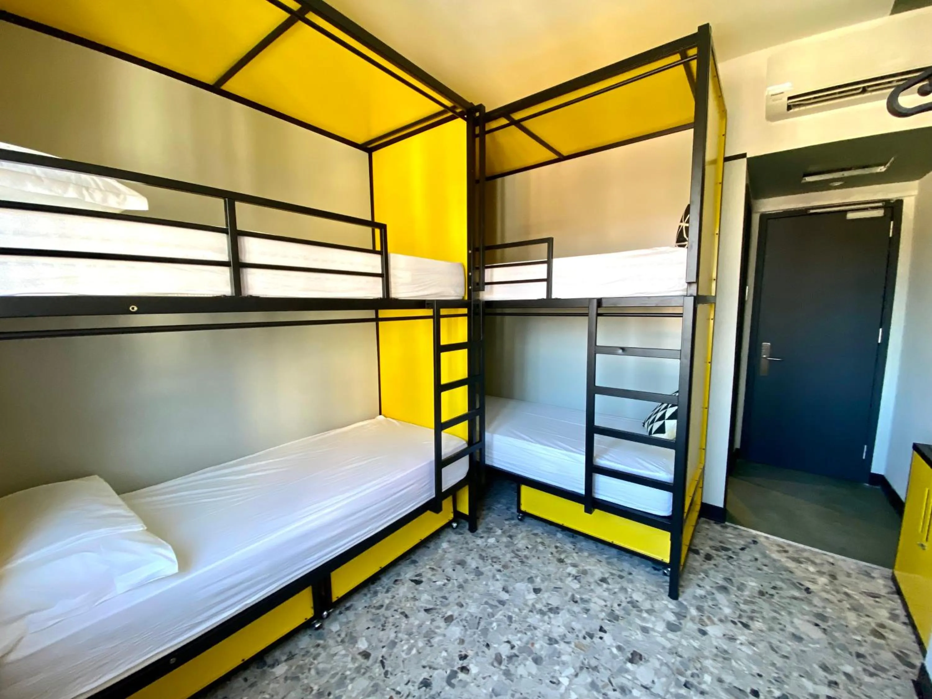 Bed in YellowSquare Milan