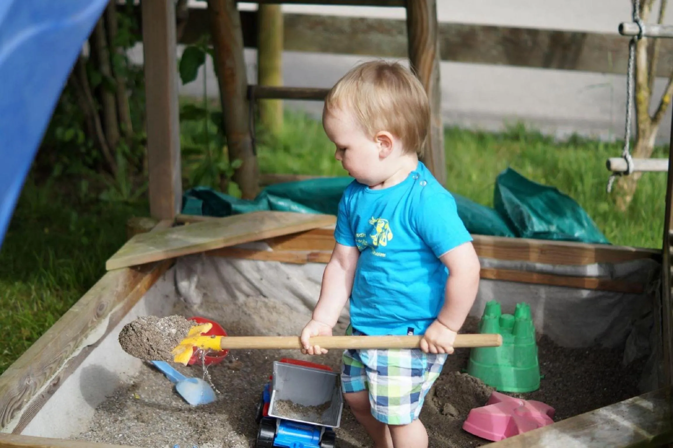 Children play ground in Veiter-Hof