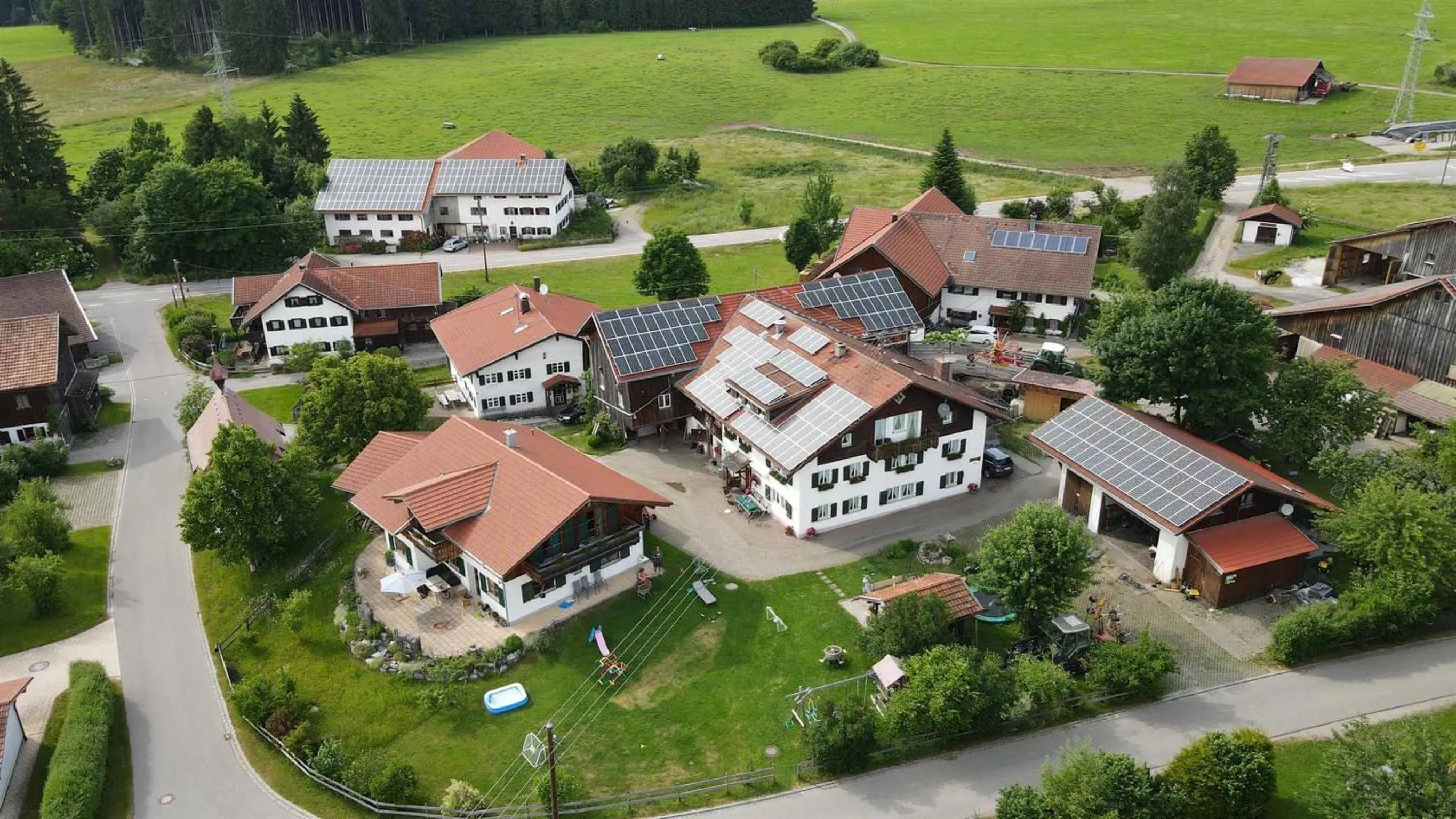 Bird's eye view in Veiter-Hof